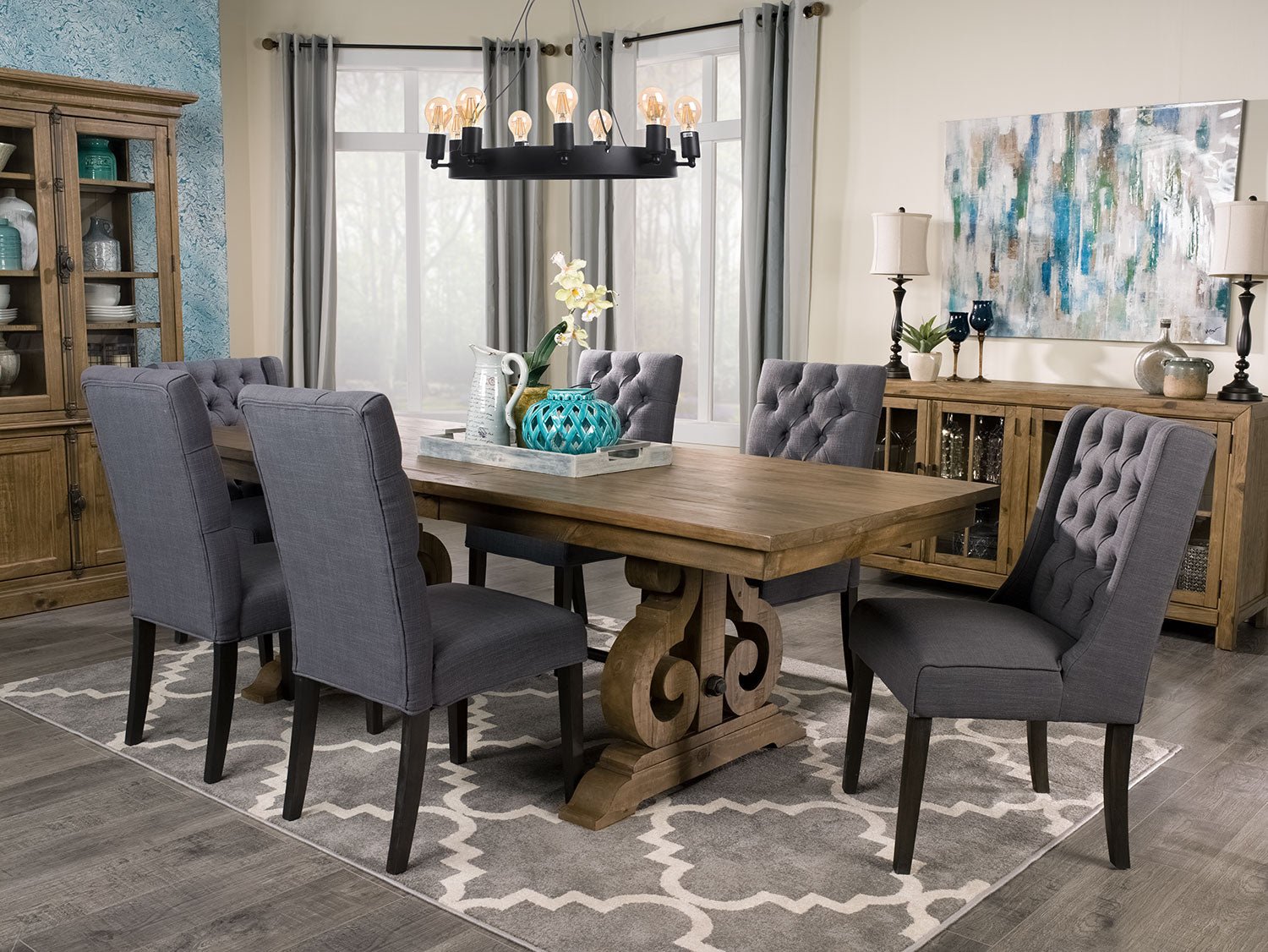 oil-rubbed-bronze-2-piece-table-lamp-set-with-linen-shade - Image 3