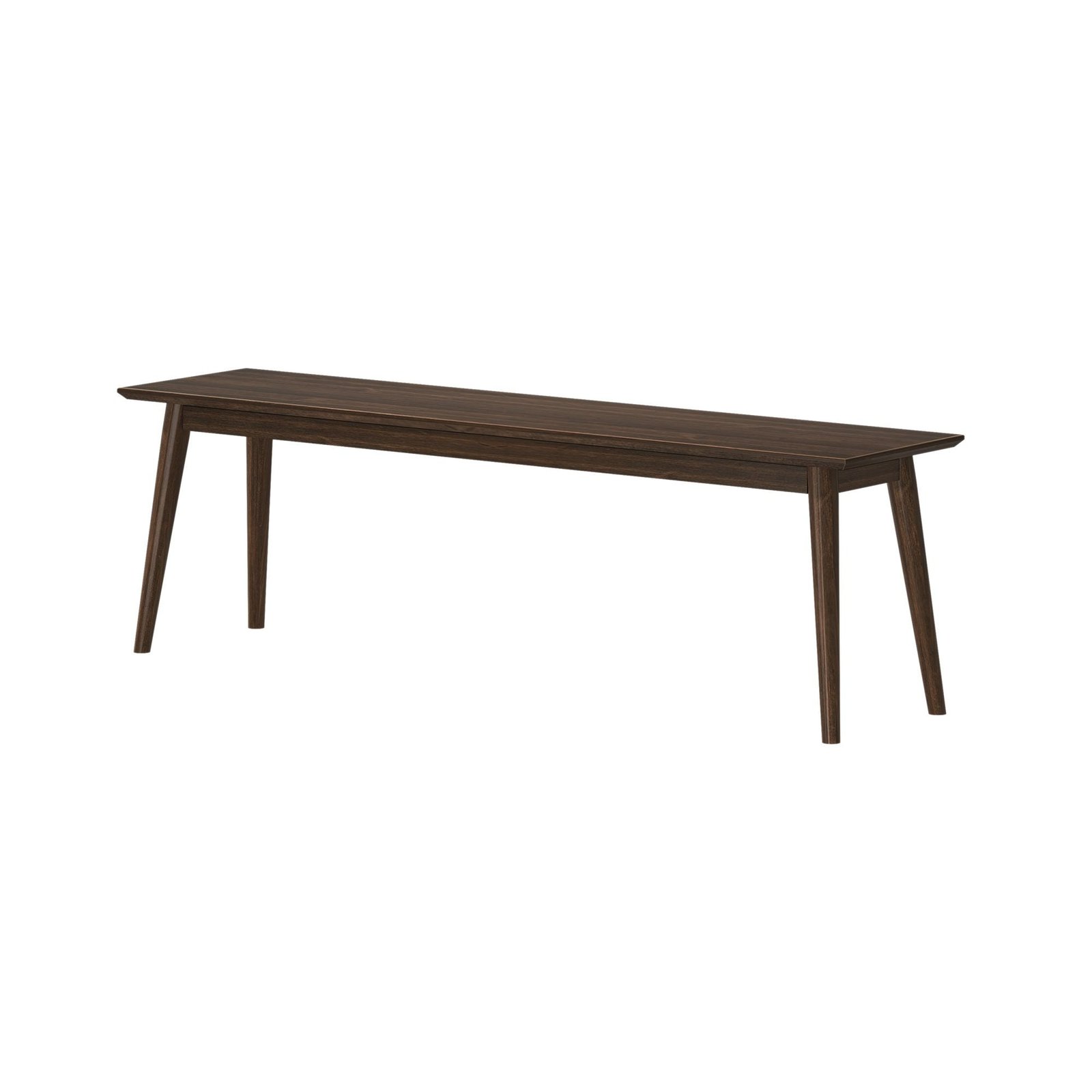 Mid-Century Modern Dining Bench - 59" - Image 3