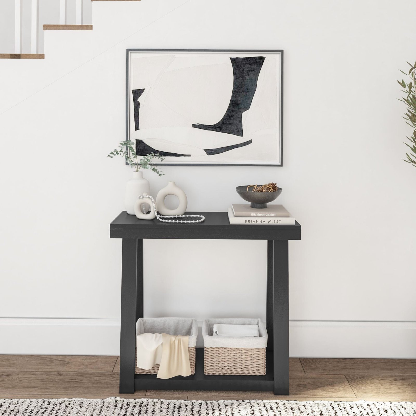 Classic Console Table with Shelf - 36” - Image 4