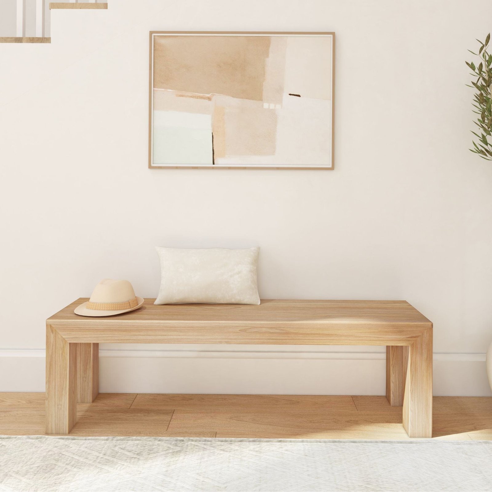Modern Dining Bench - 61" - Image 22