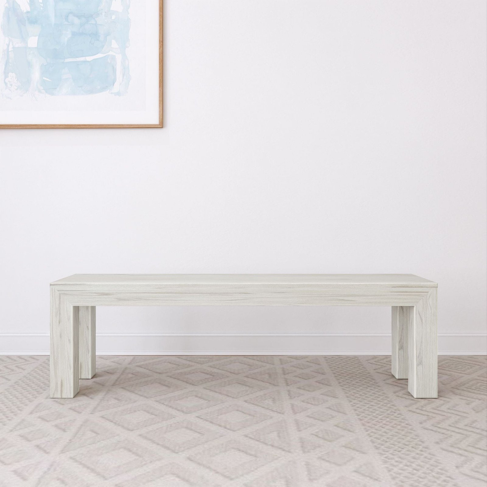 Modern Dining Bench - 61" - Image 6