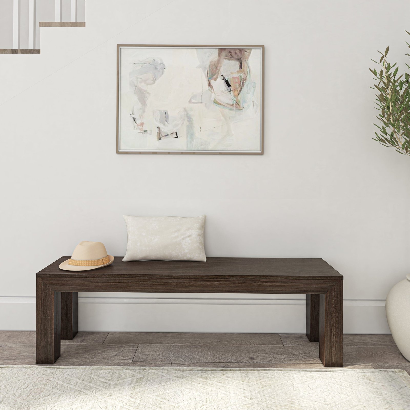 Modern Dining Bench - 61" - Image 14