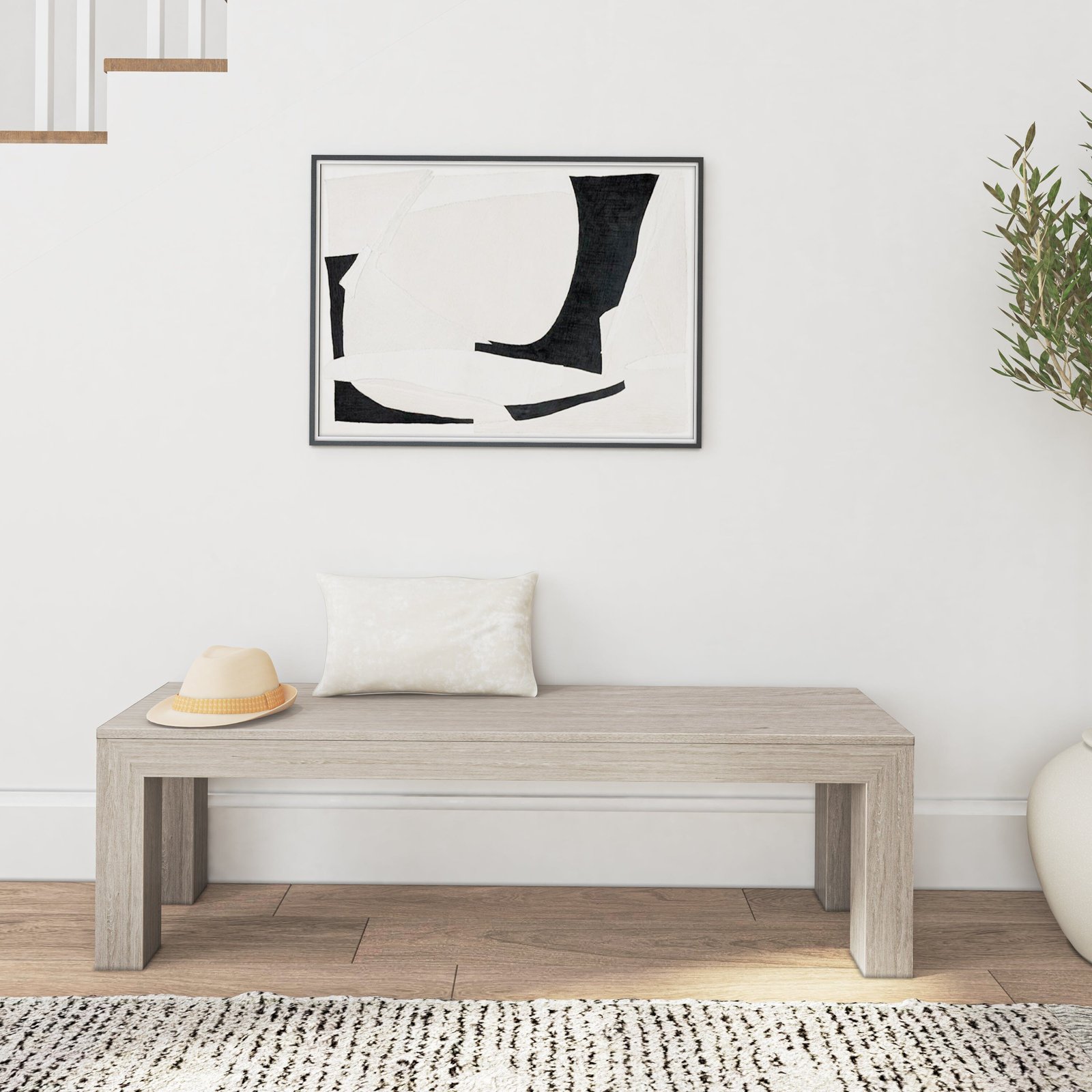 Modern Dining Bench - 61" - Image 38
