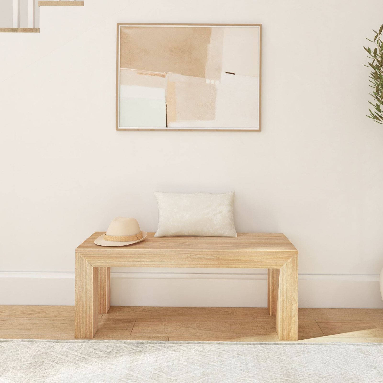 Modern Dining Bench - 49" - Image 18