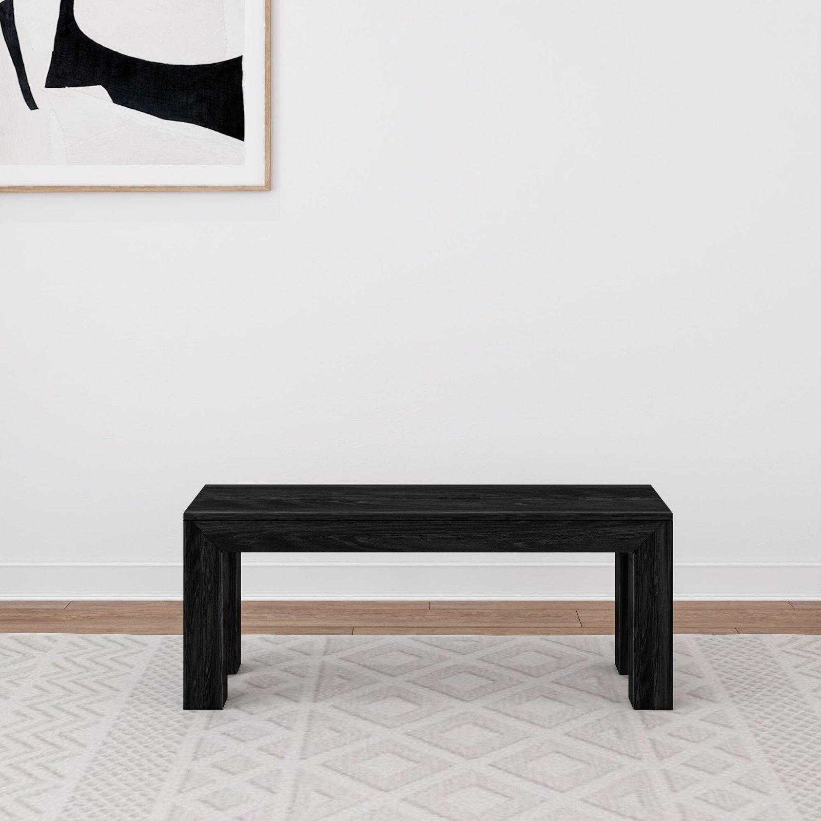 Modern Dining Bench - 49" - Image 5