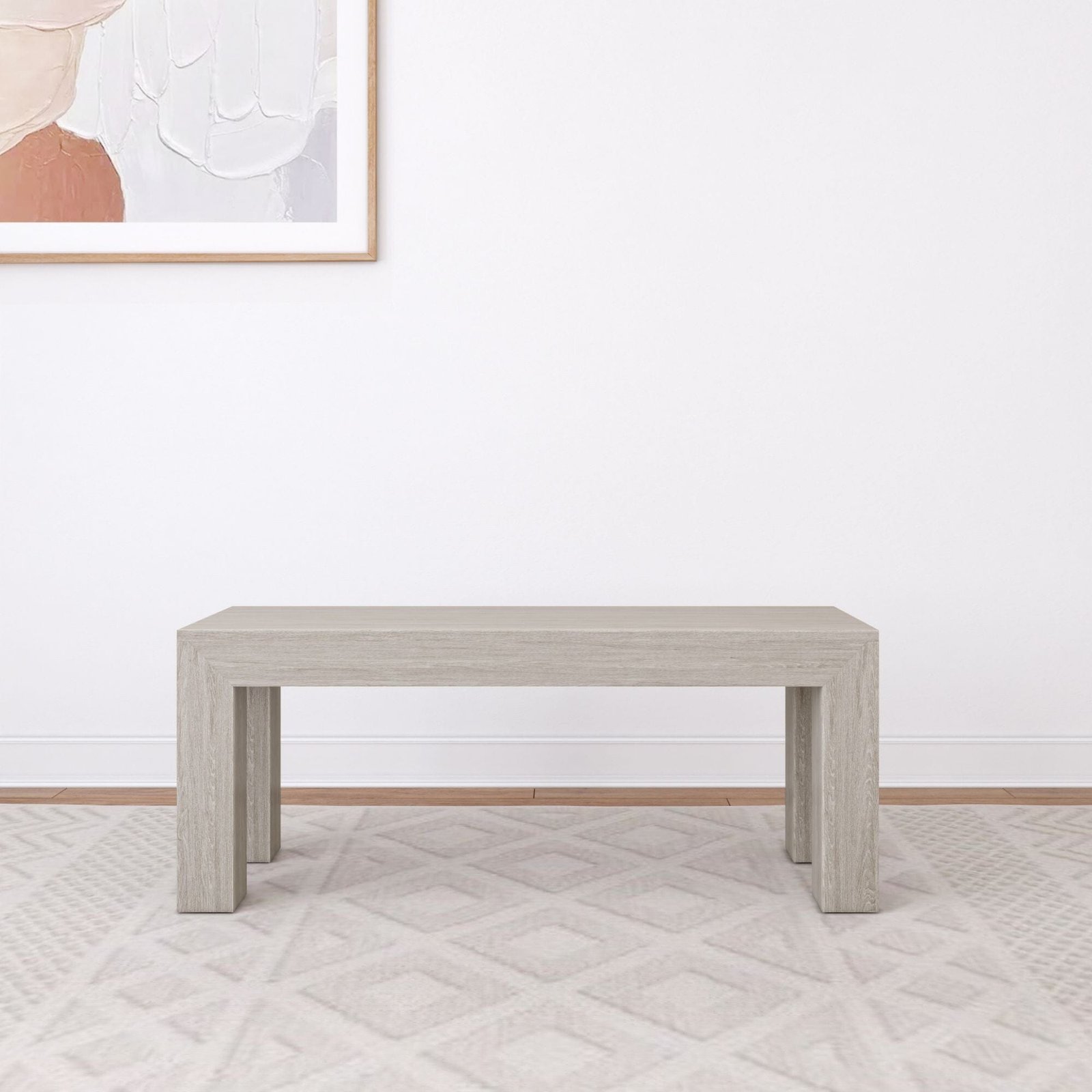 Modern Dining Bench - 49" - Image 2
