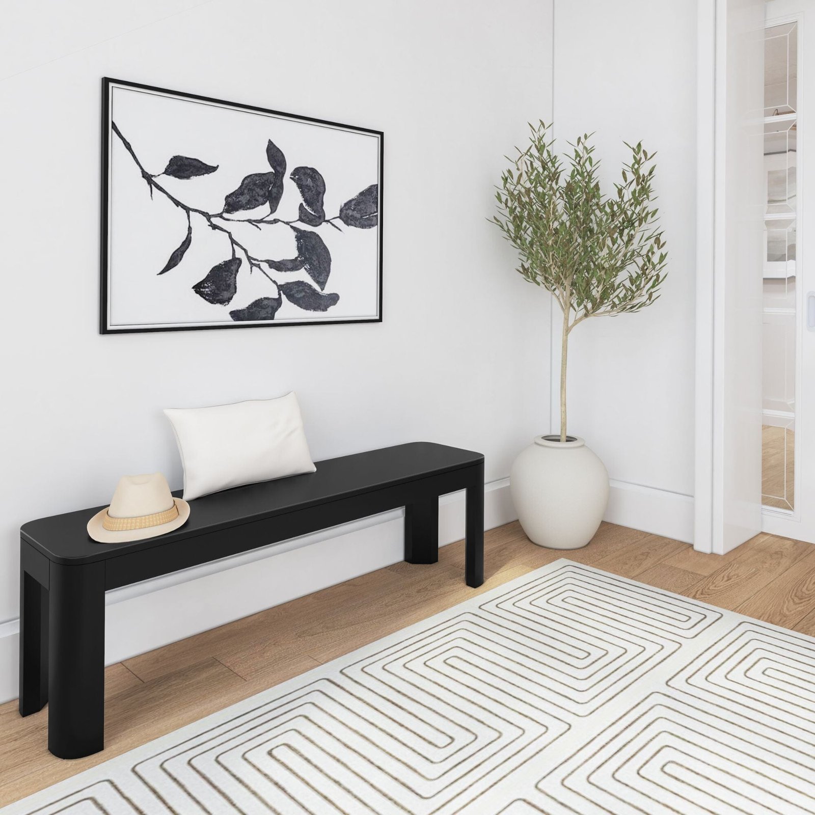 Contour Dining Bench - 58" - Image 7