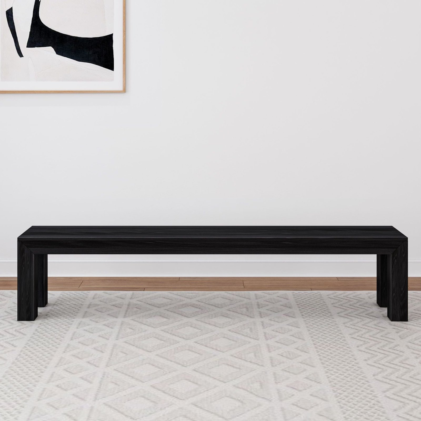 Modern Dining Bench - 83" - Image 2