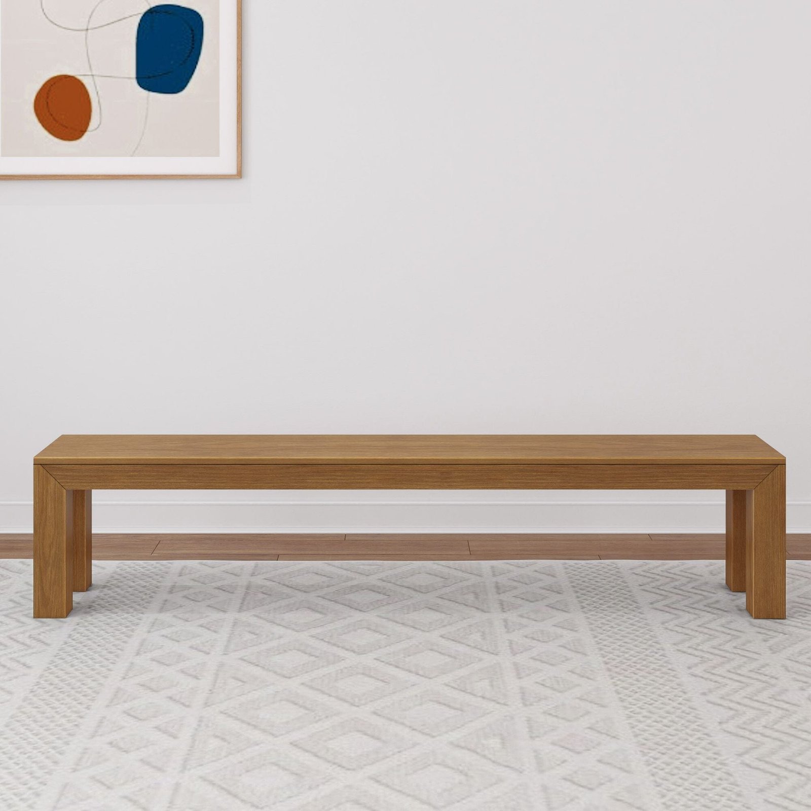 Modern Dining Bench - 83"