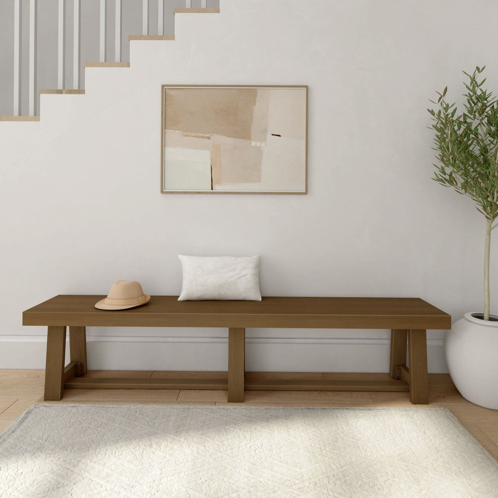 Classic Dining Bench - 85" - Image 5
