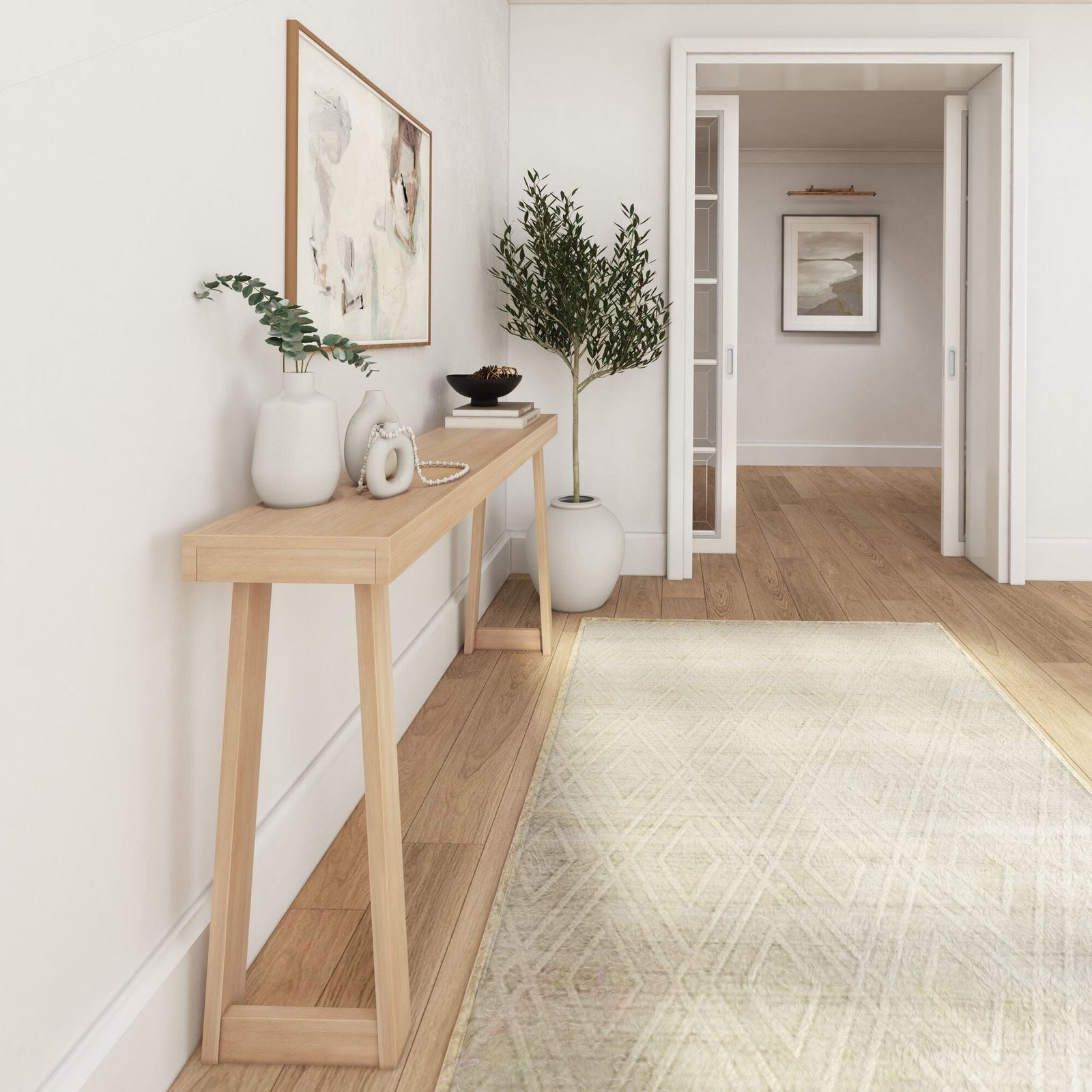 Classic Console Table - 66" - Image 12