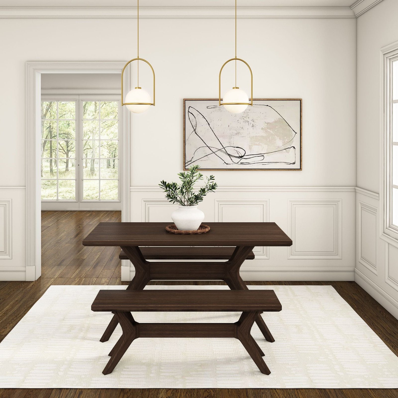Verso Dining Bench - 48" - Image 24