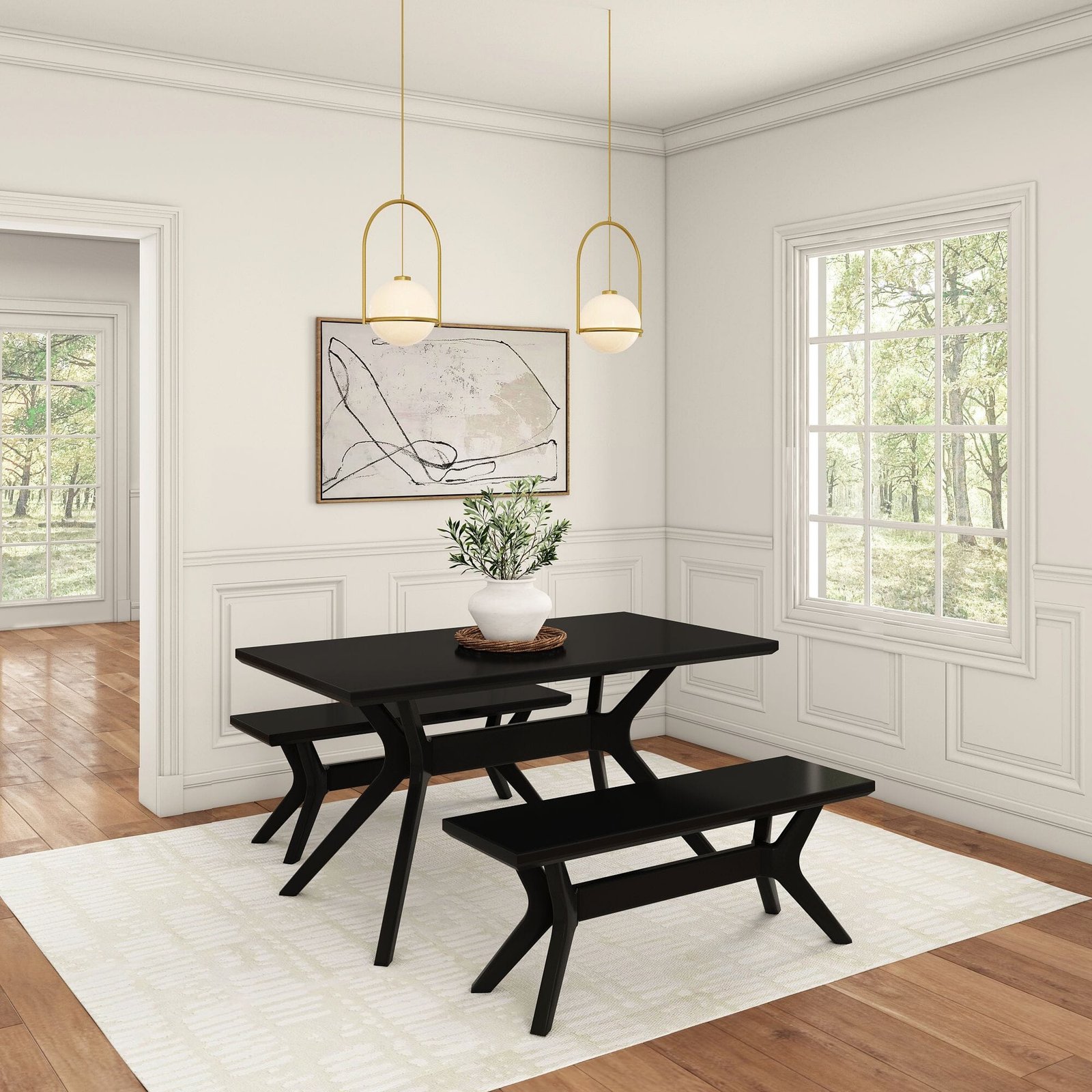 Verso Dining Bench - 48" - Image 20