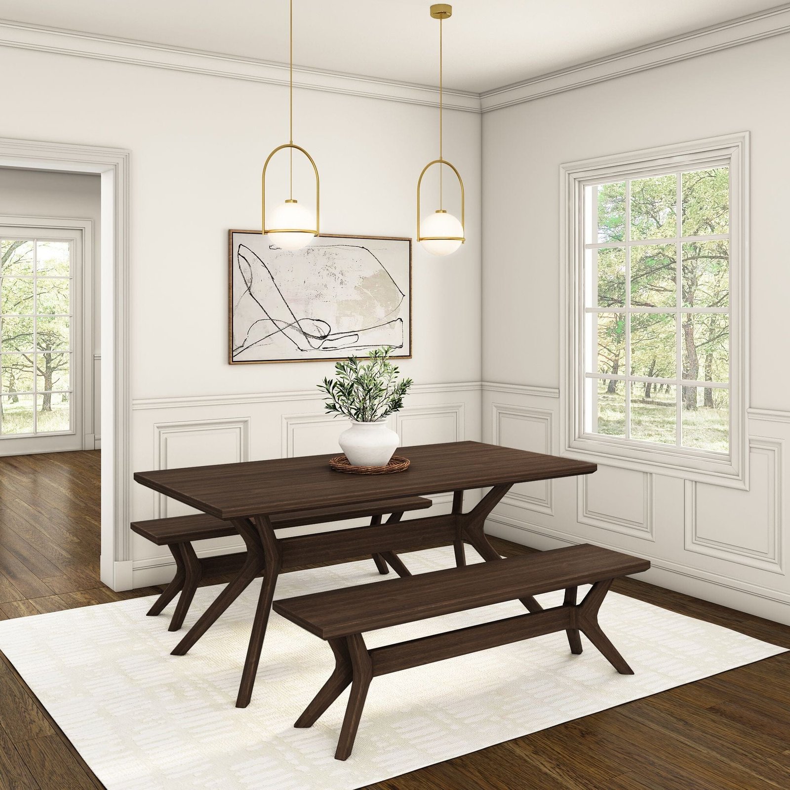 Verso Dining Bench - 60" - Image 17