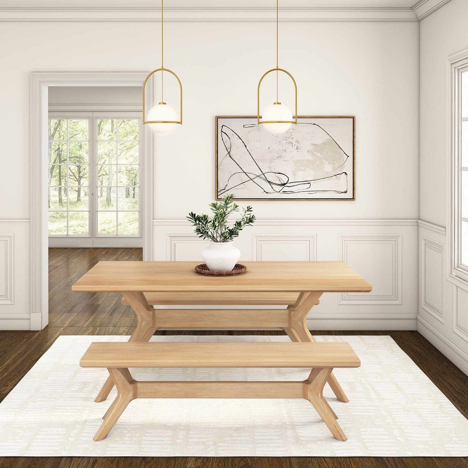 Verso Dining Bench - 60" - Image 22