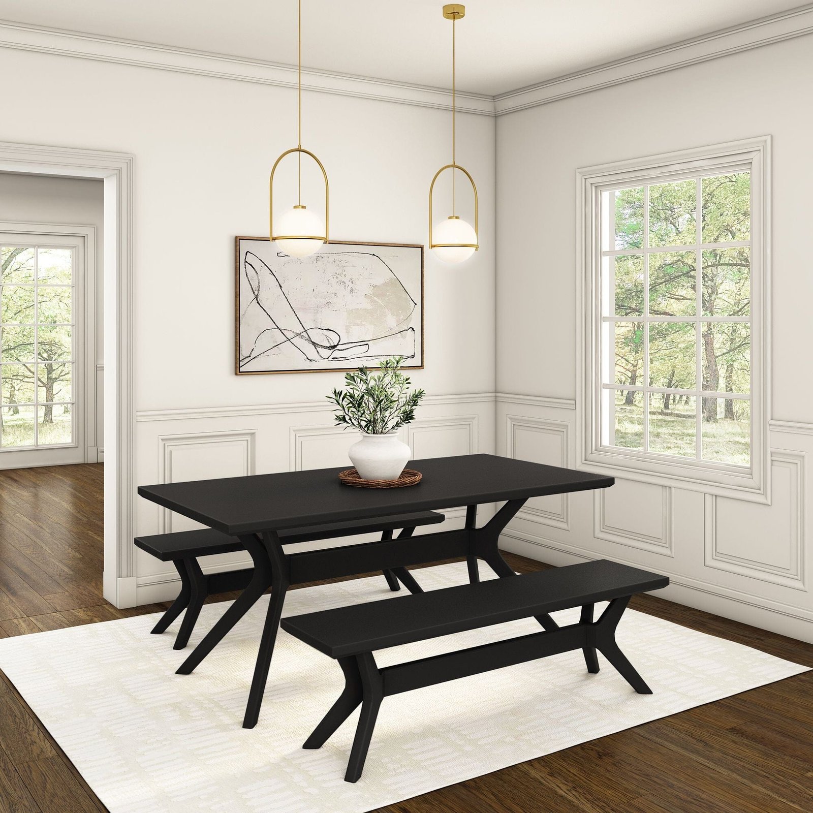 Verso Dining Bench - 60" - Image 19