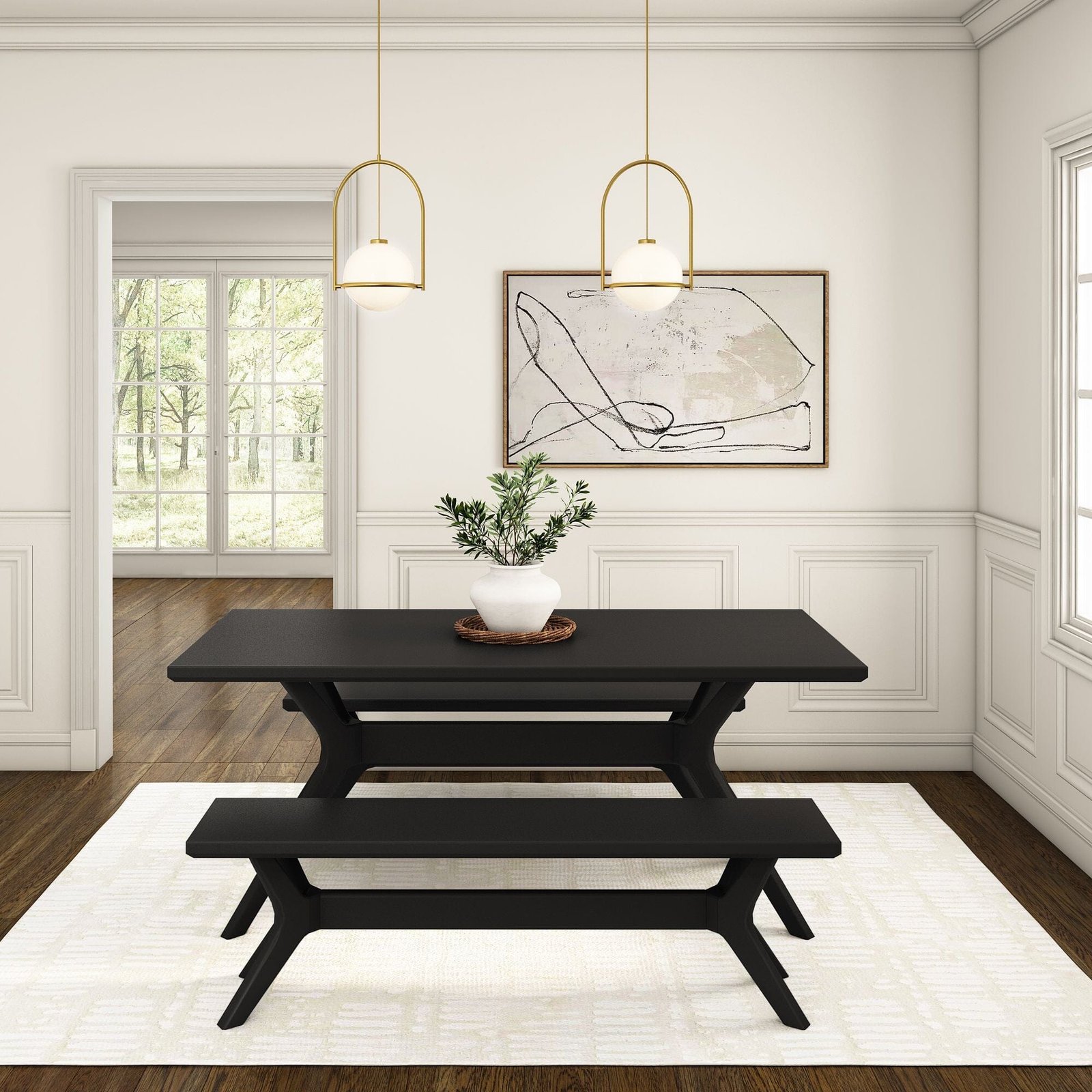 Verso Dining Bench - 60" - Image 23
