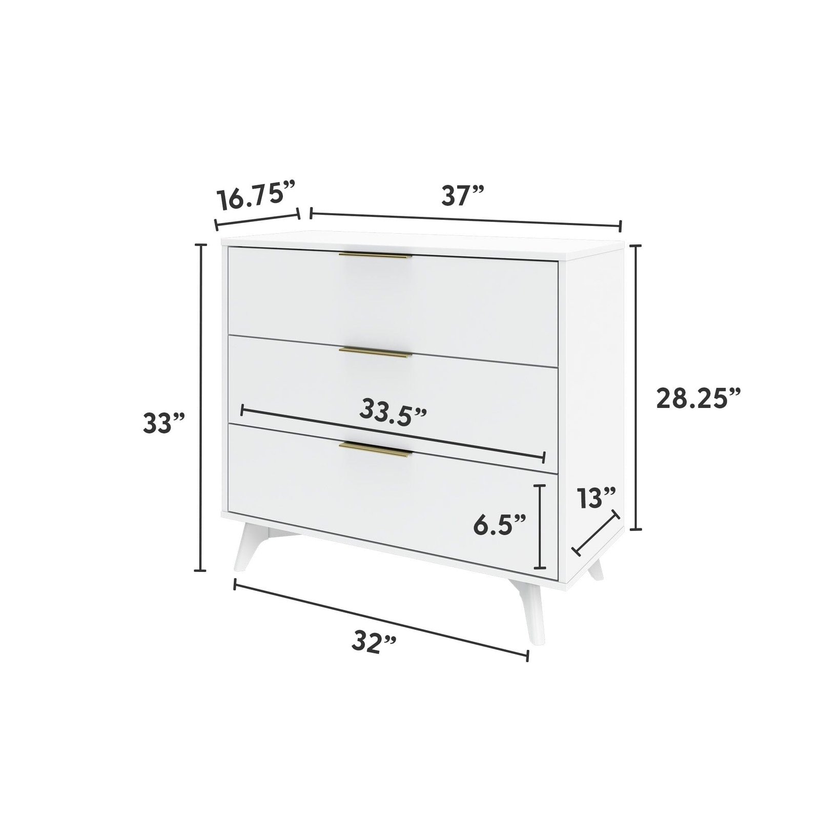 Haven 3-Drawer Dresser - Image 16