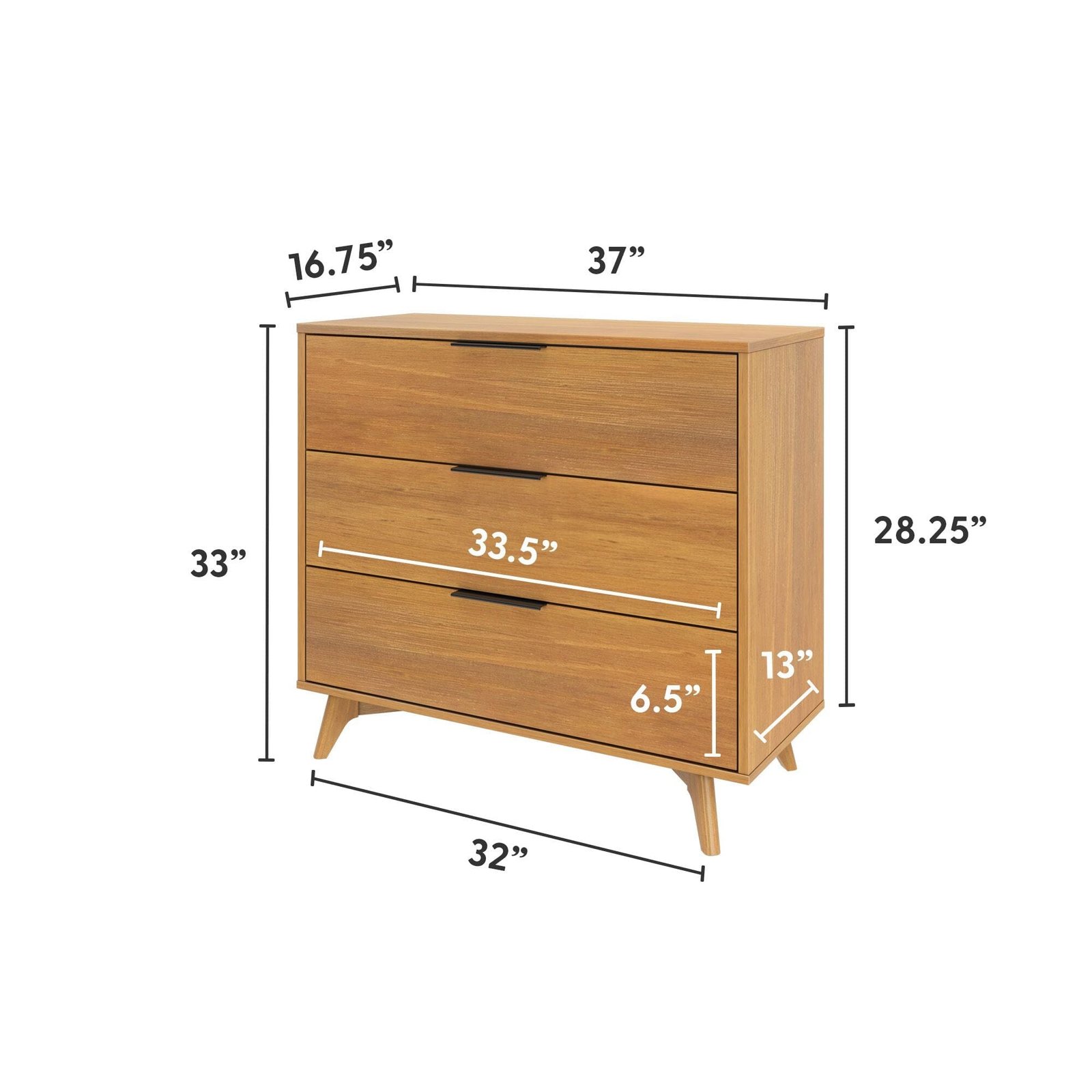 Haven 3-Drawer Dresser - Image 17