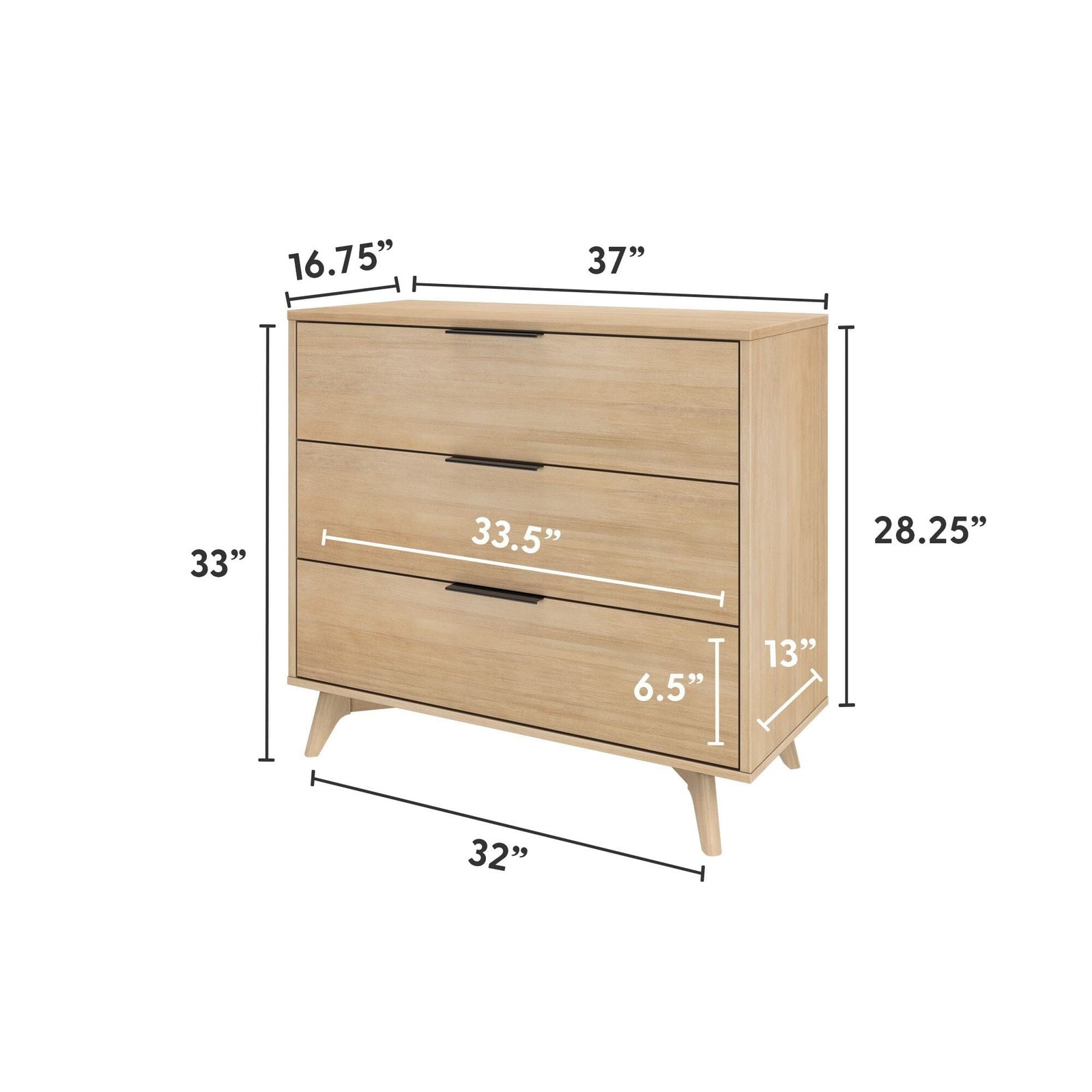 Haven 3-Drawer Dresser - Image 19
