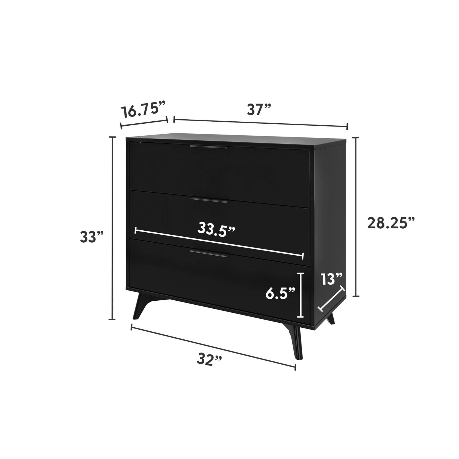 Haven 3-Drawer Dresser - Image 20