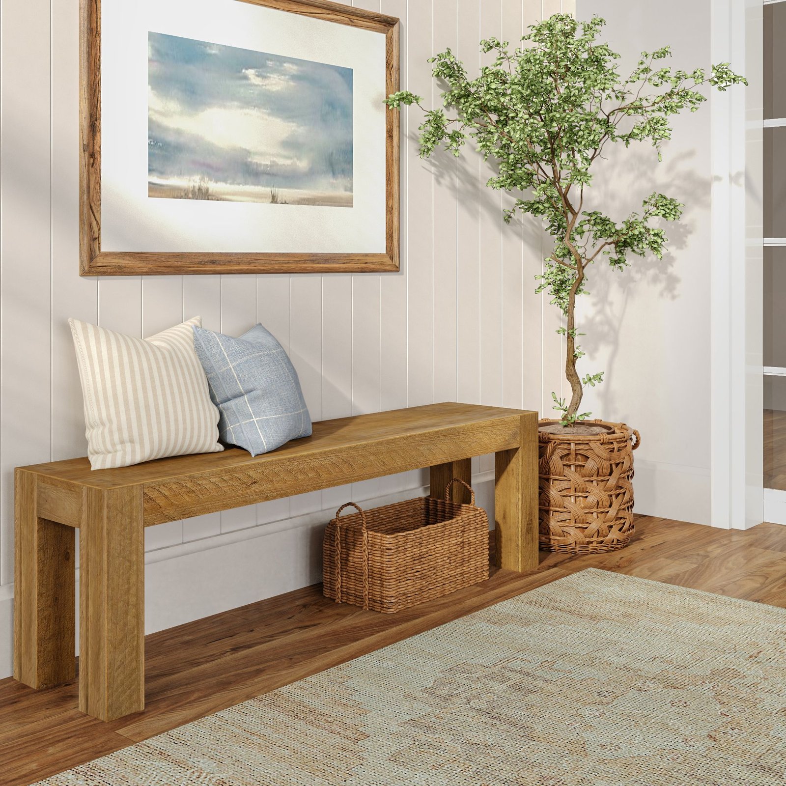 Camden Dining Bench - 58" - Image 10