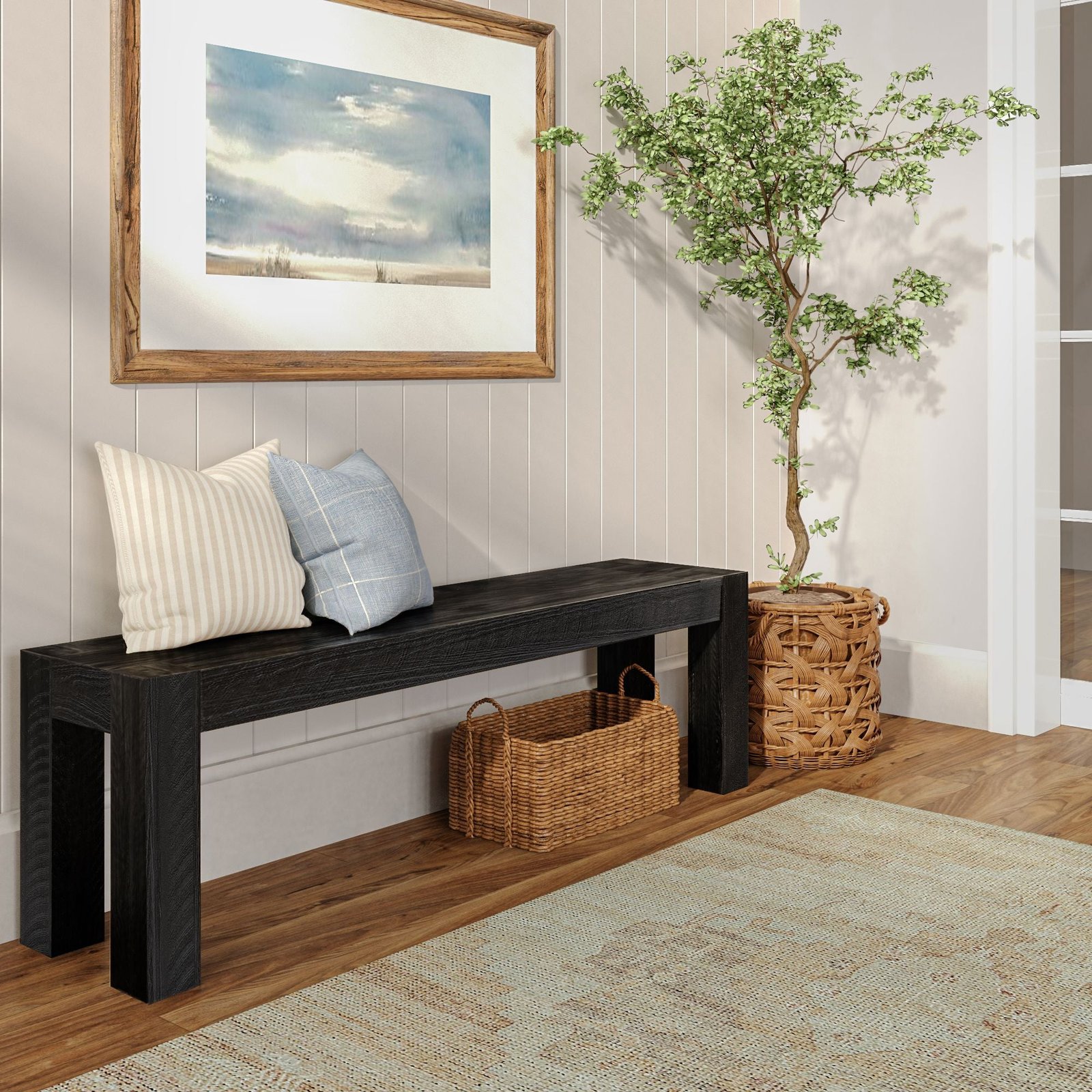 Camden Dining Bench - 58" - Image 11