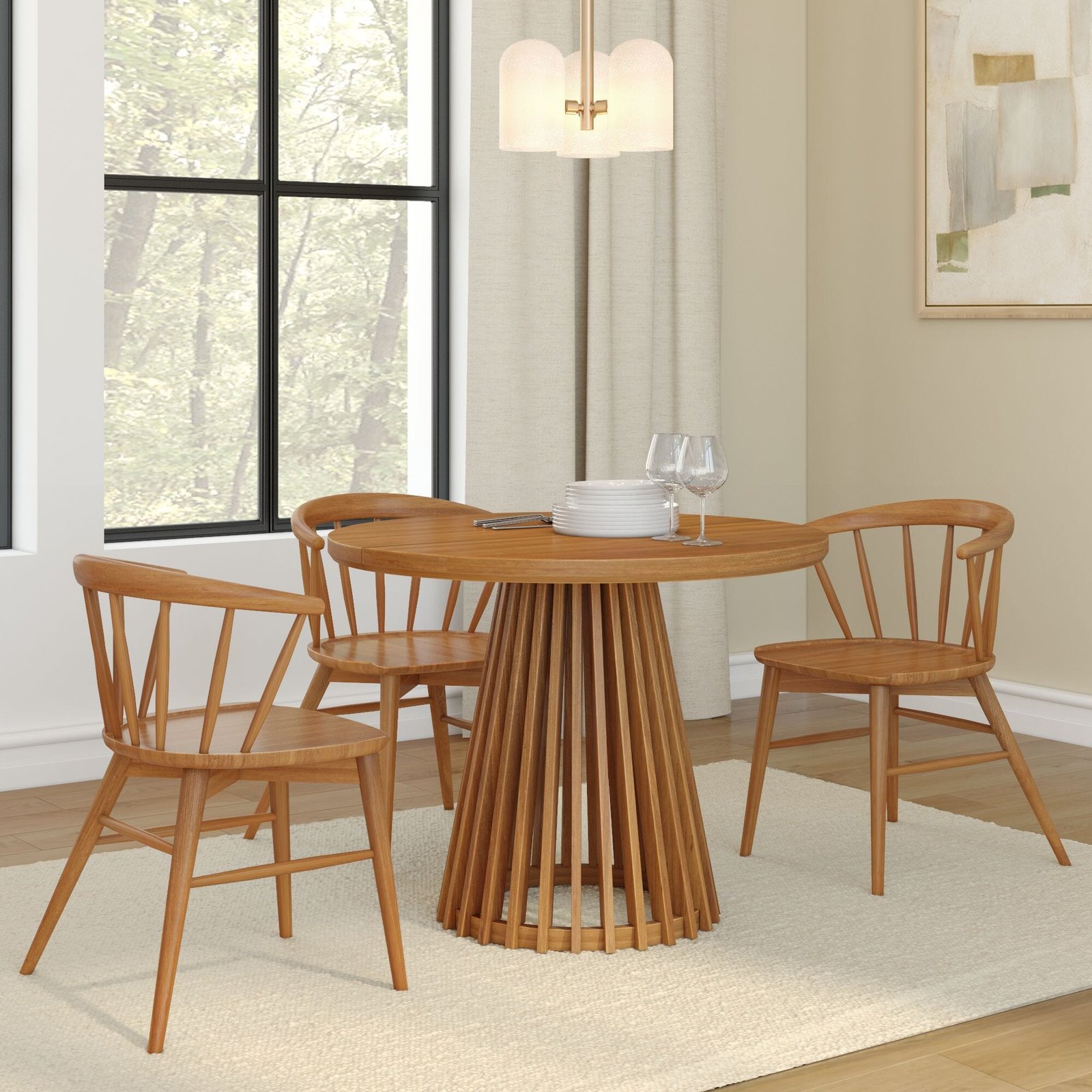 Lido Round Dining Table - 38" - Image 17