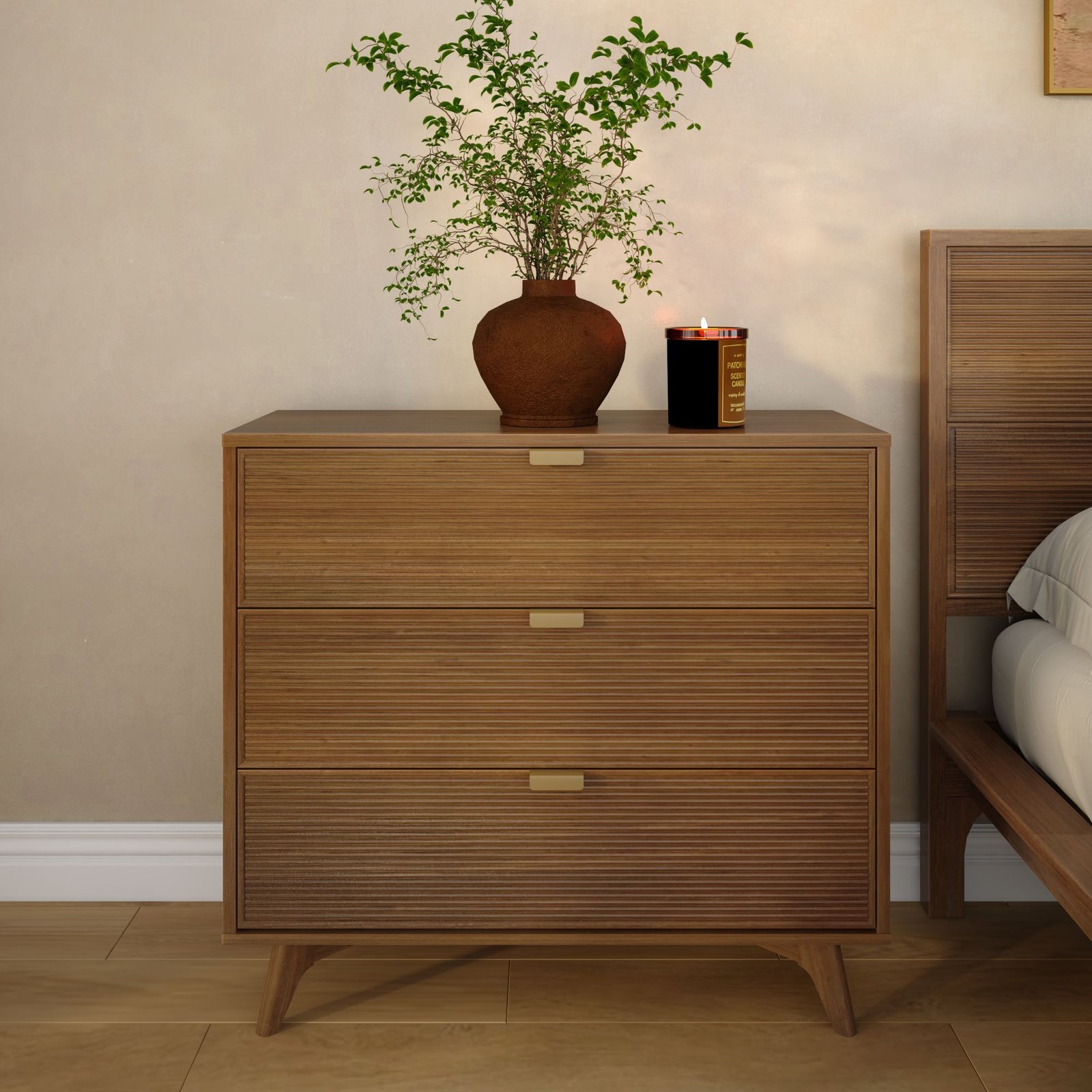 Linea 3-Drawer Dresser - Image 4