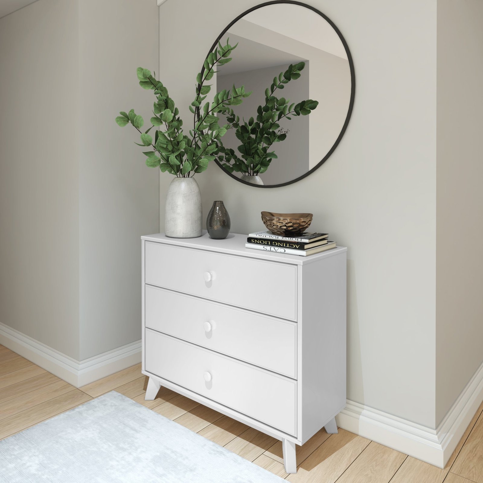 Classic 3-Drawer Dresser - Image 2