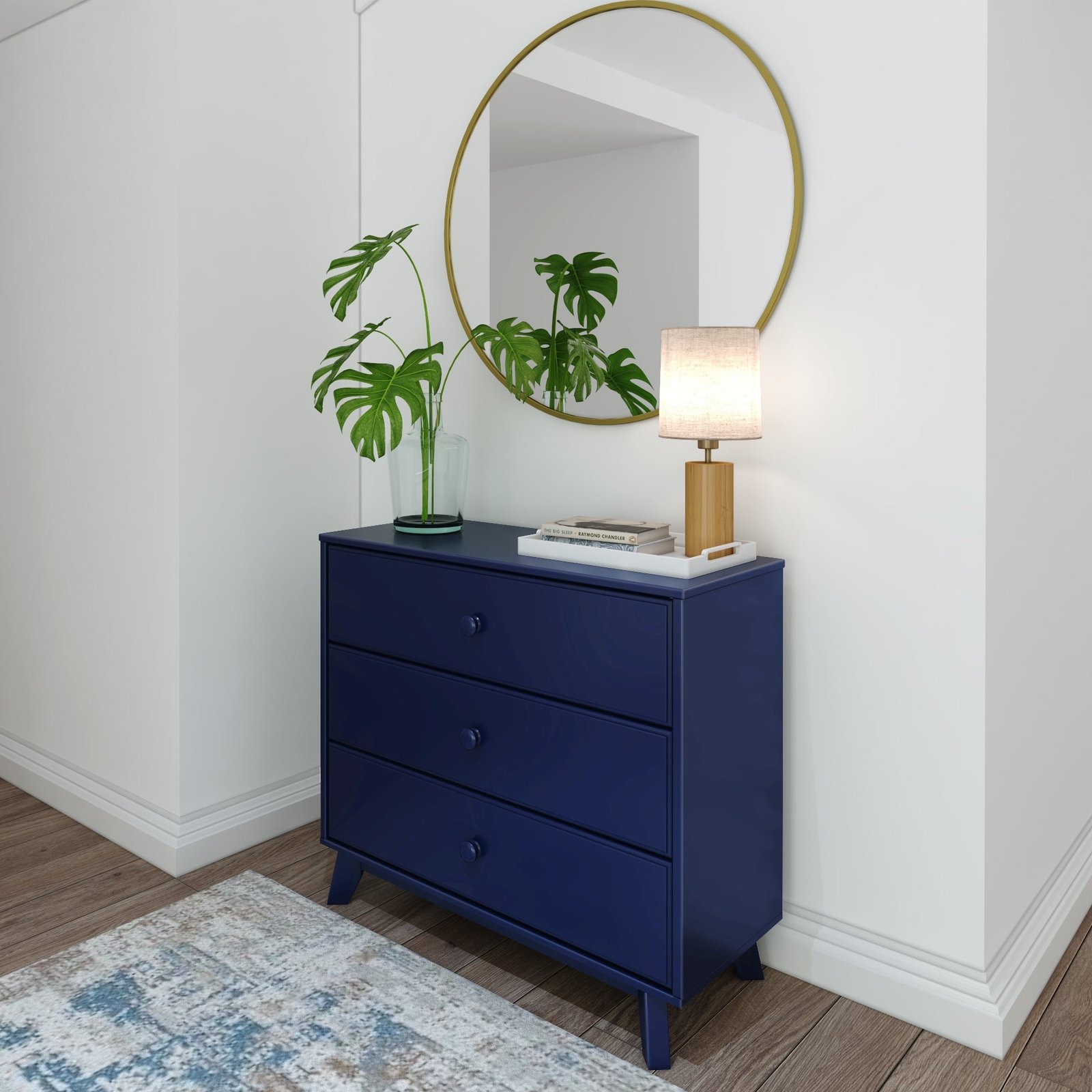 Classic 3-Drawer Dresser - Image 3