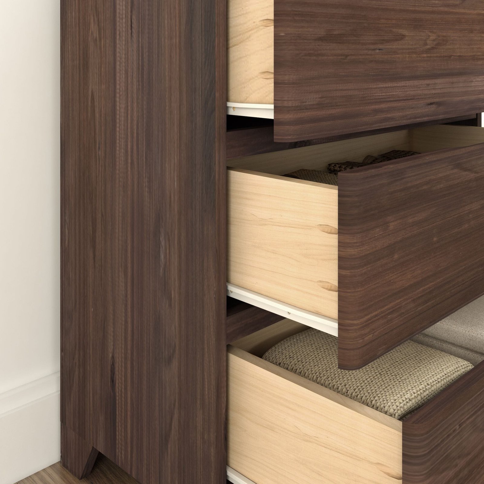 Rustic 3-Drawer Dresser - Image 9