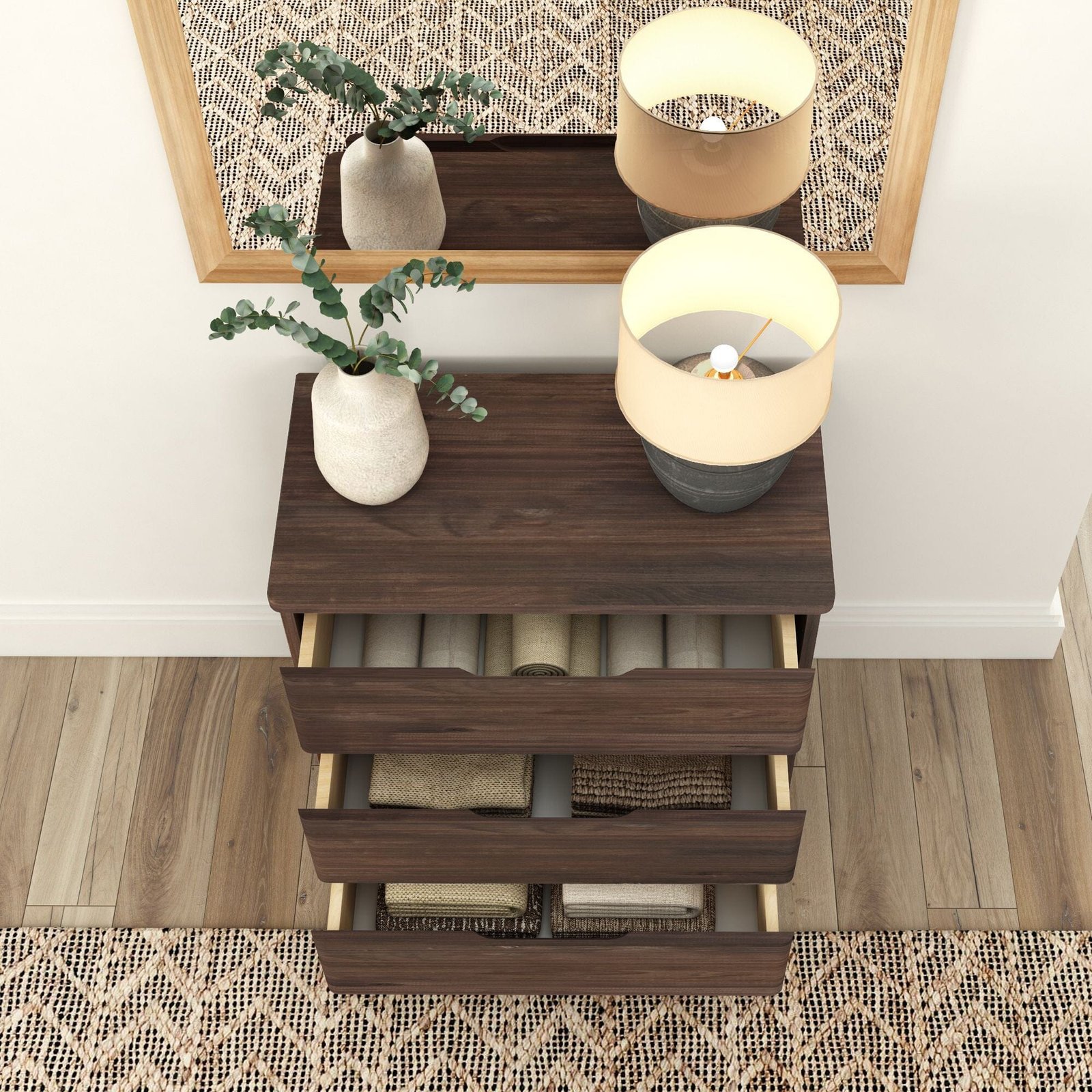 Rustic 3-Drawer Dresser - Image 17