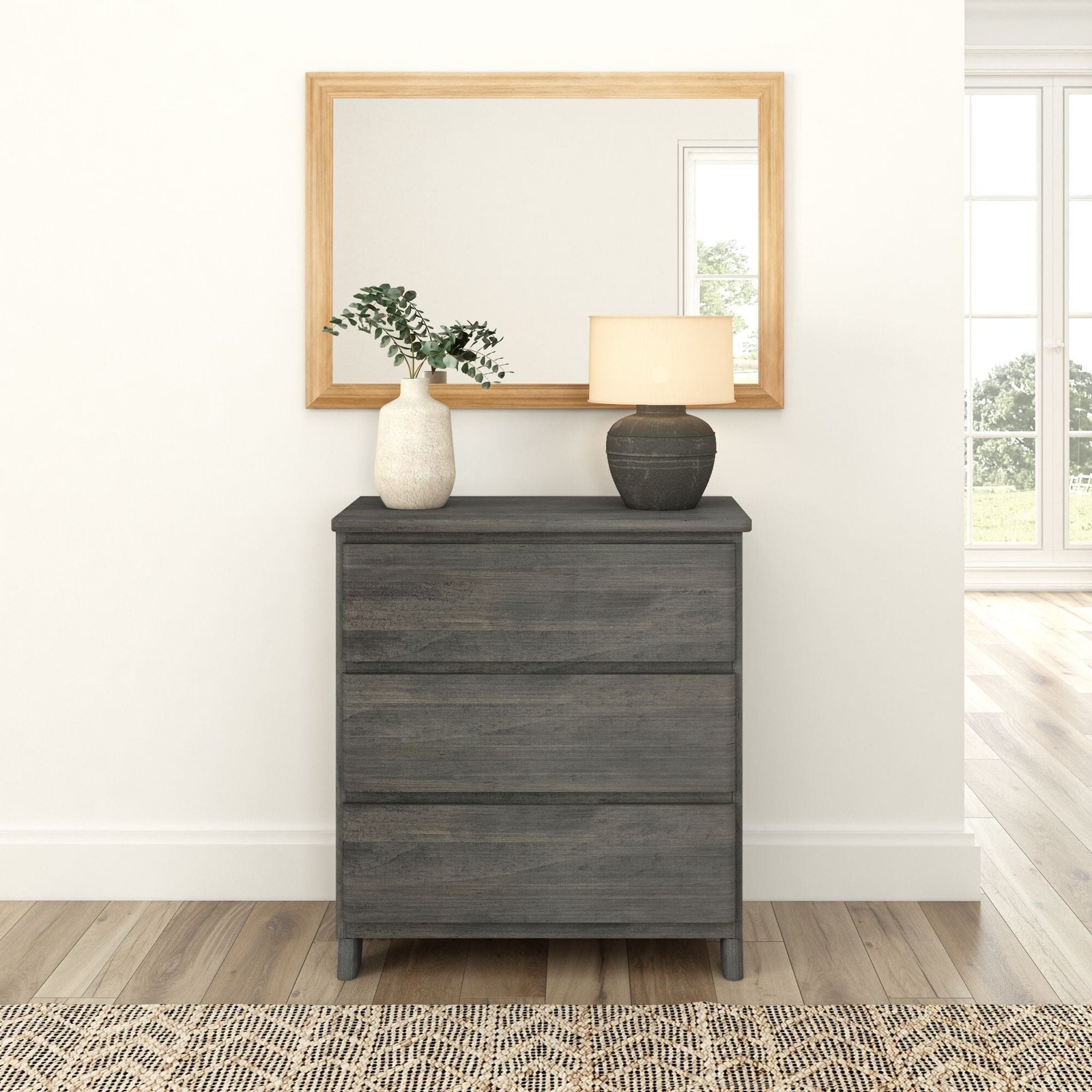 Rustic 3-Drawer Dresser - Image 3