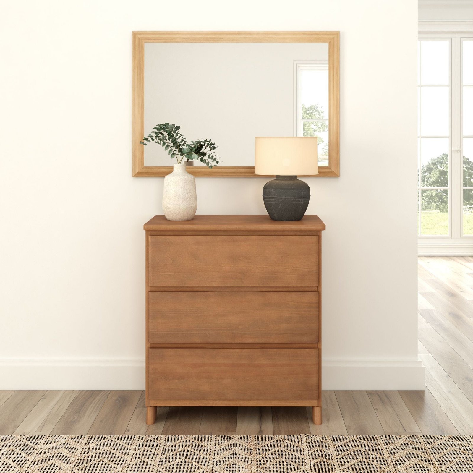 Rustic 3-Drawer Dresser - Image 4