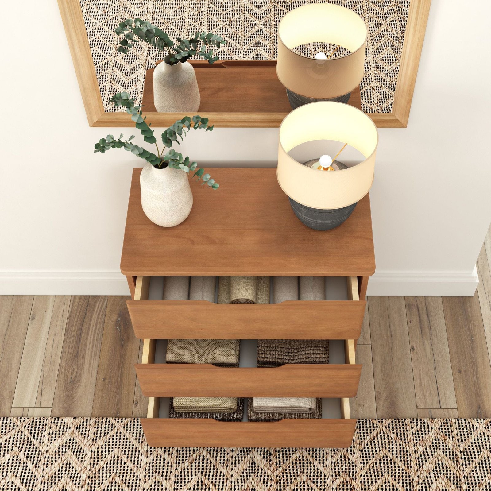 Rustic 3-Drawer Dresser - Image 26
