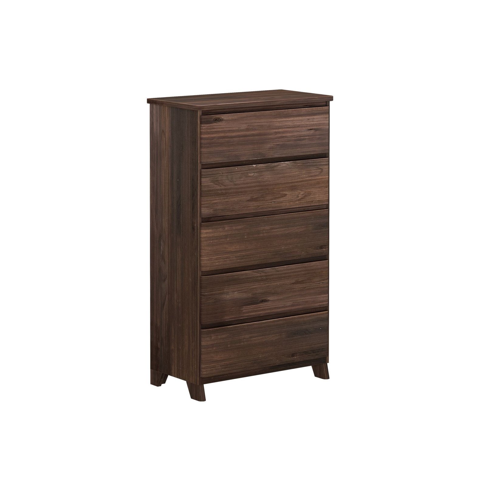 Rustic 5-Drawer Tall Dresser - Image 5