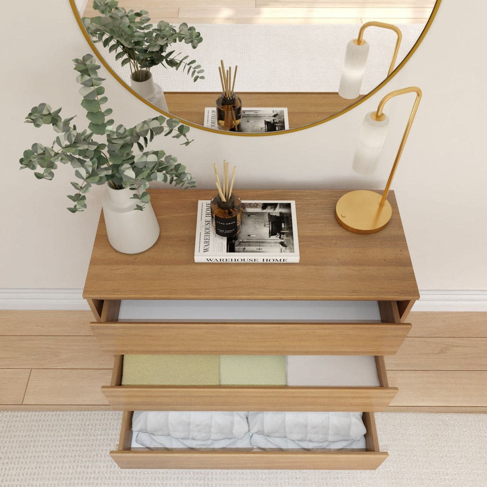 Modern 3-Drawer Dresser - Image 42