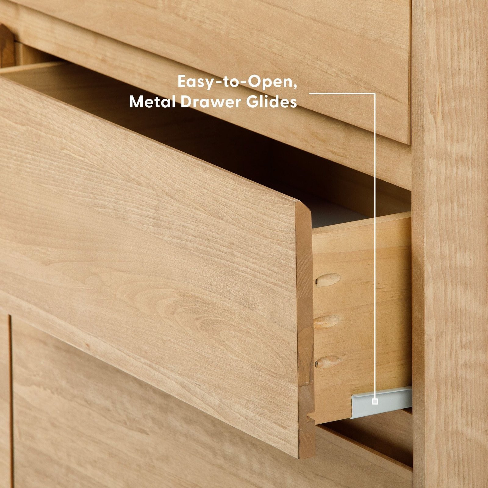 Modern 3-Drawer Dresser - Image 20