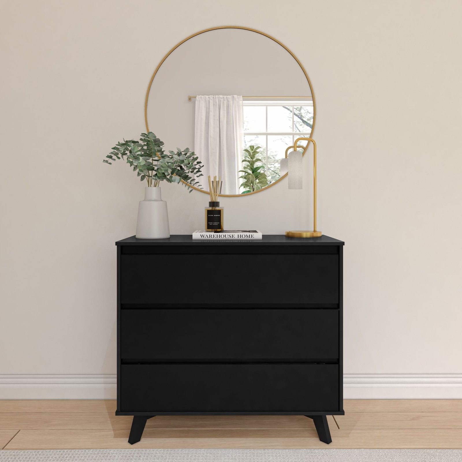 Modern 3-Drawer Dresser - Image 3