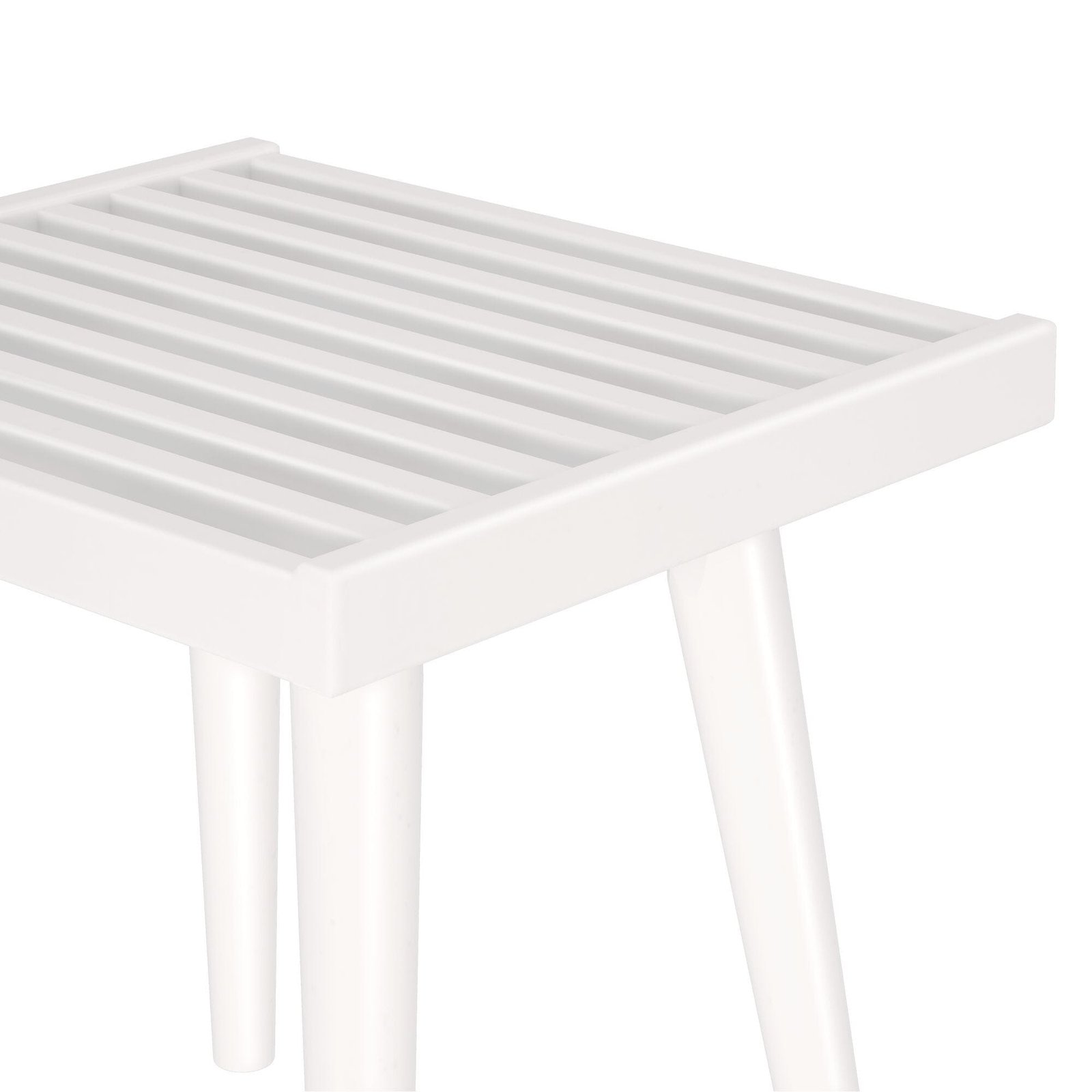 Mid-Century Solid Wood Accent Table - 19" - Image 20