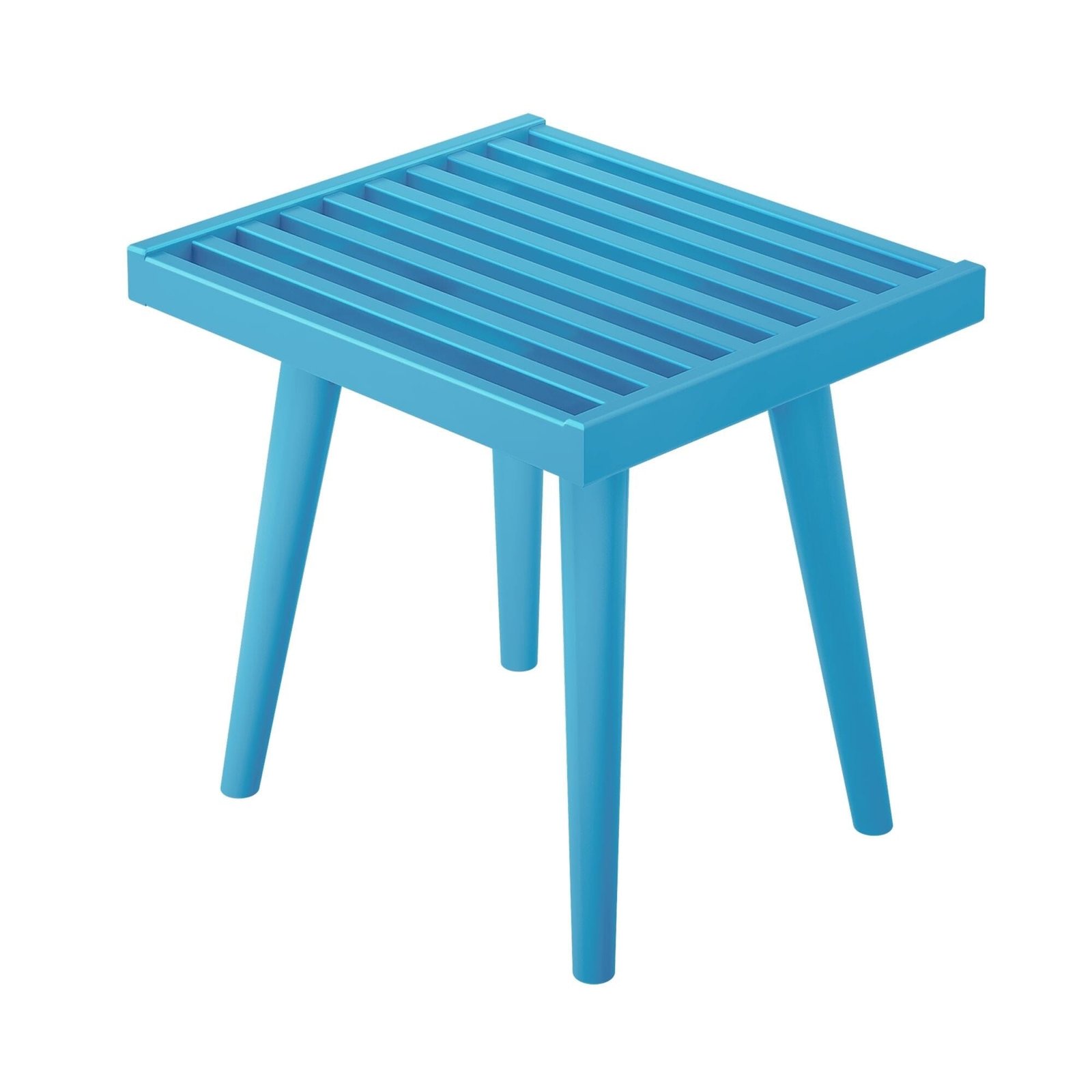 Mid-Century Solid Wood Accent Table - 19" - Image 9