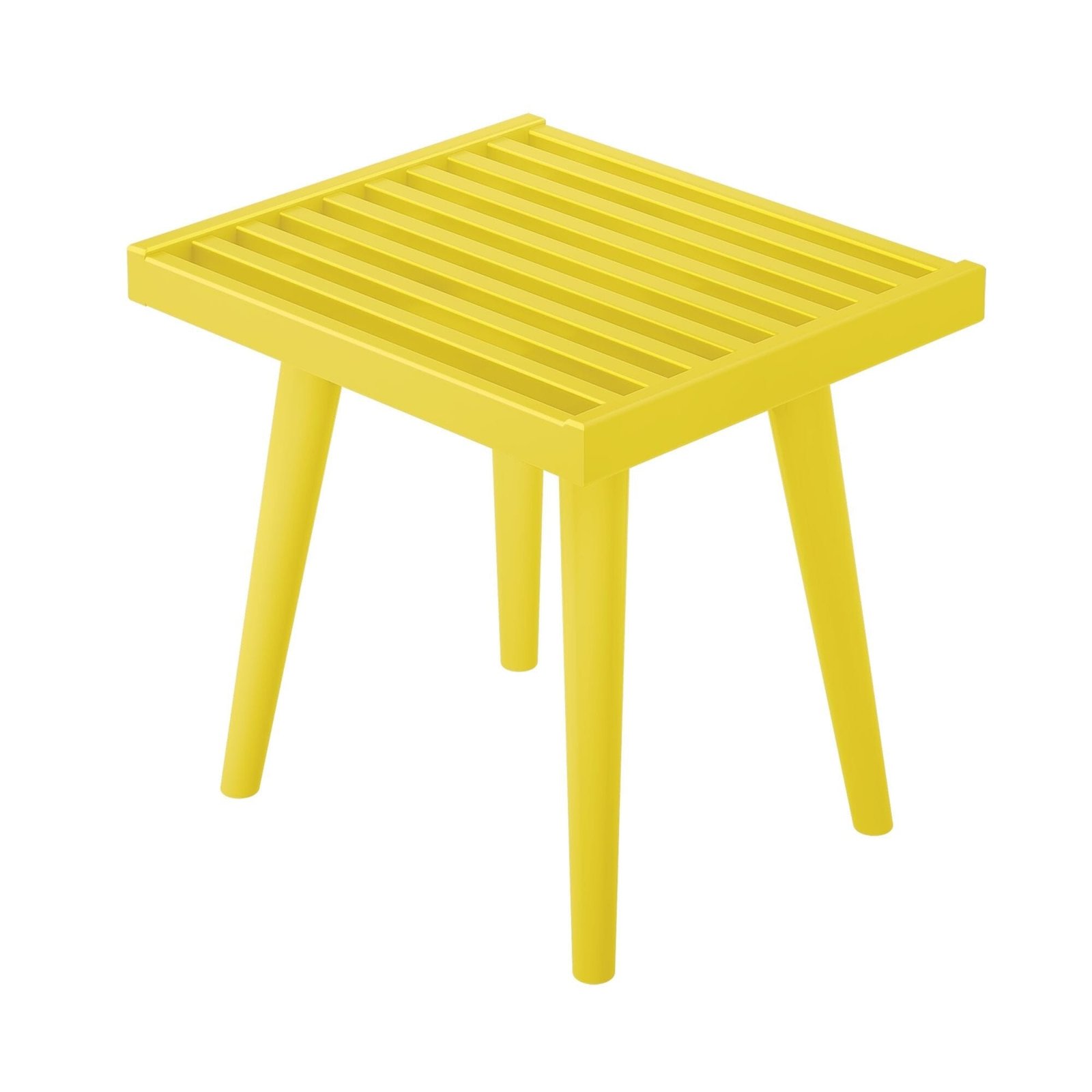 Mid-Century Solid Wood Accent Table - 19" - Image 10