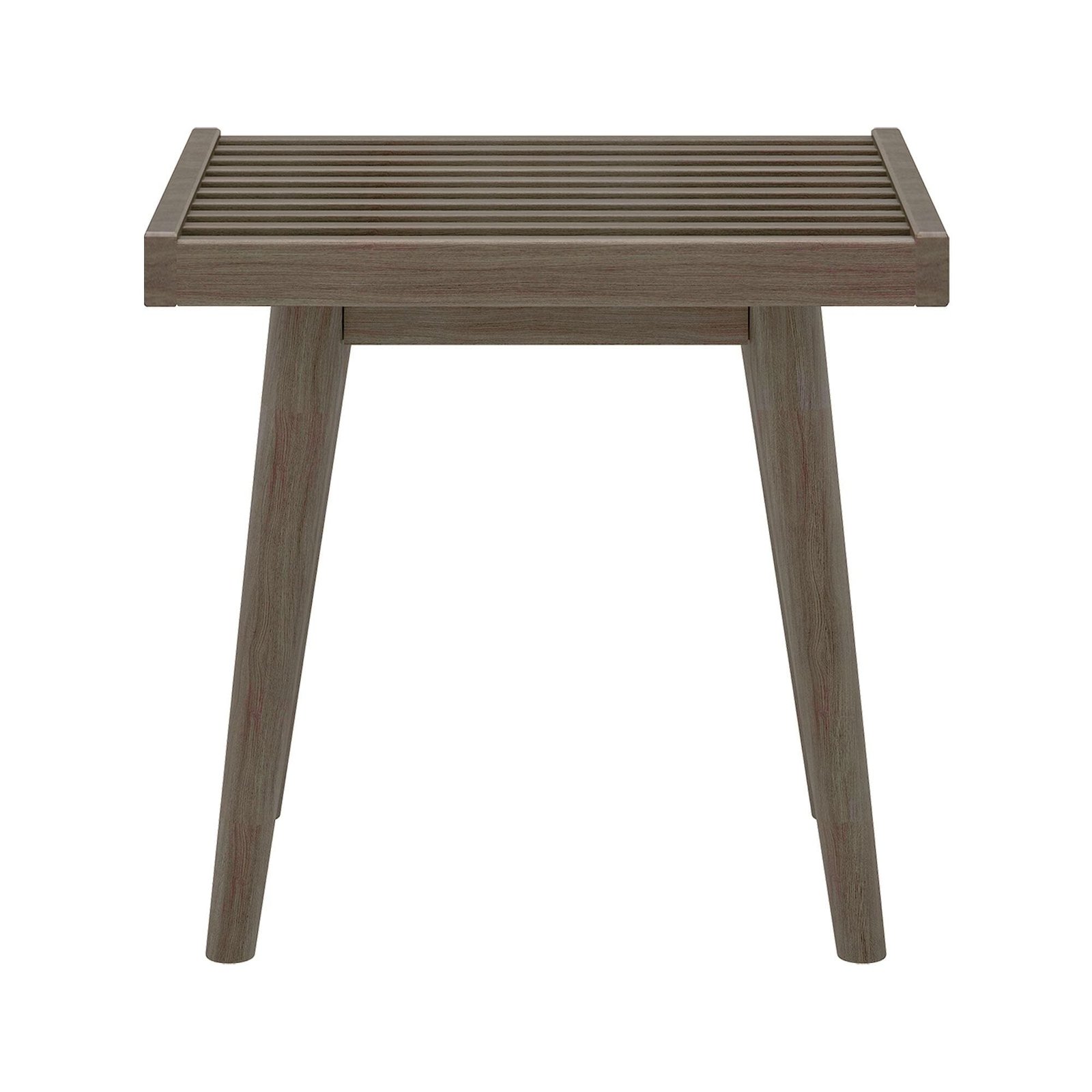 Mid-Century Solid Wood Accent Table - 19" - Image 17