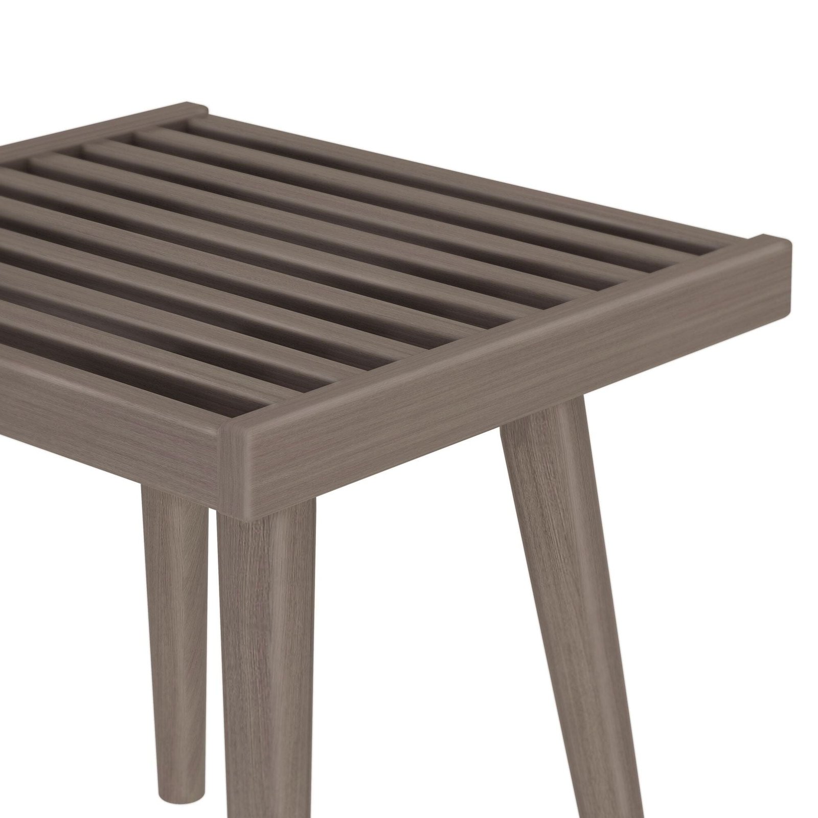 Mid-Century Solid Wood Accent Table - 19" - Image 23