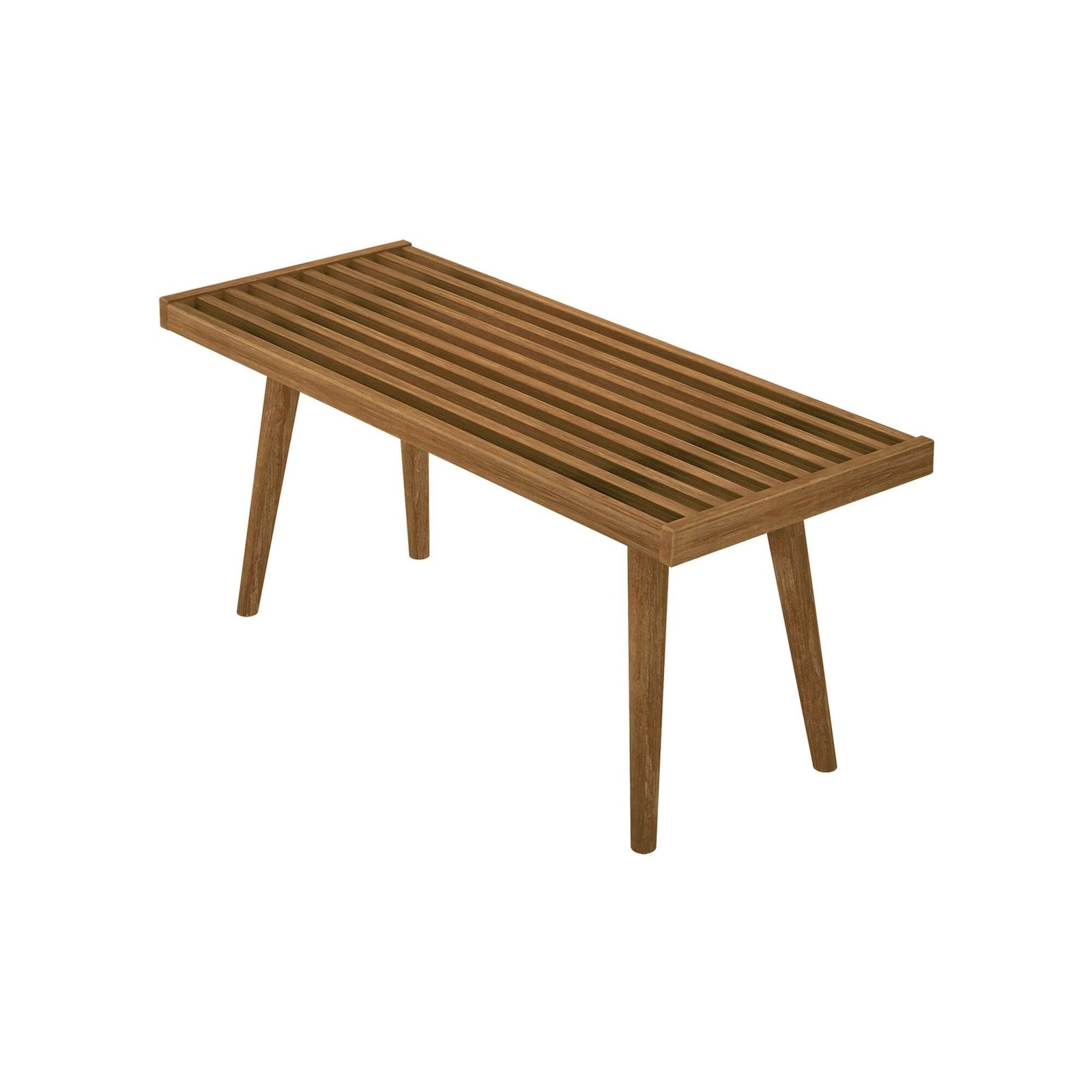 Mid-Century Modern Entryway Bench - 41" - Image 13