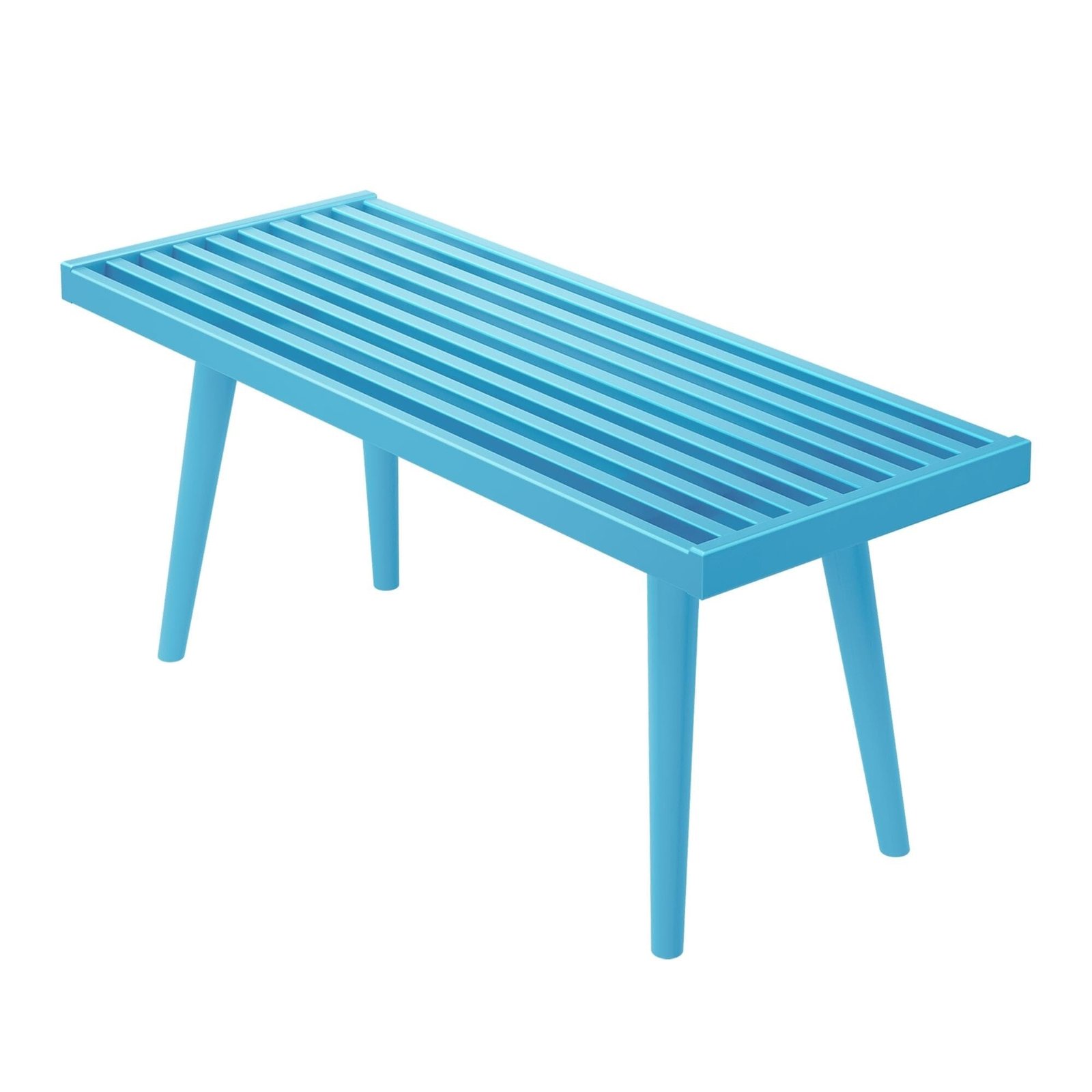 Mid-Century Modern Entryway Bench - 41" - Image 10