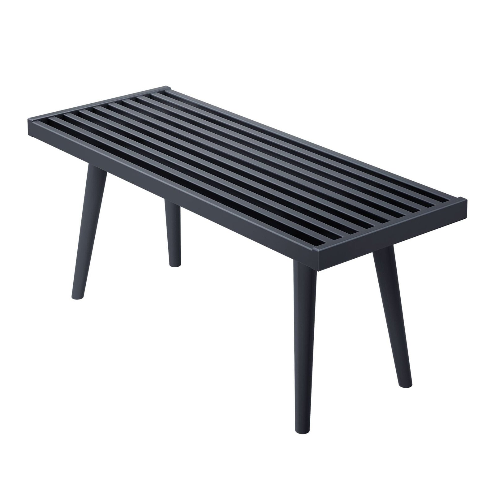 Mid-Century Modern Entryway Bench - 41" - Image 12