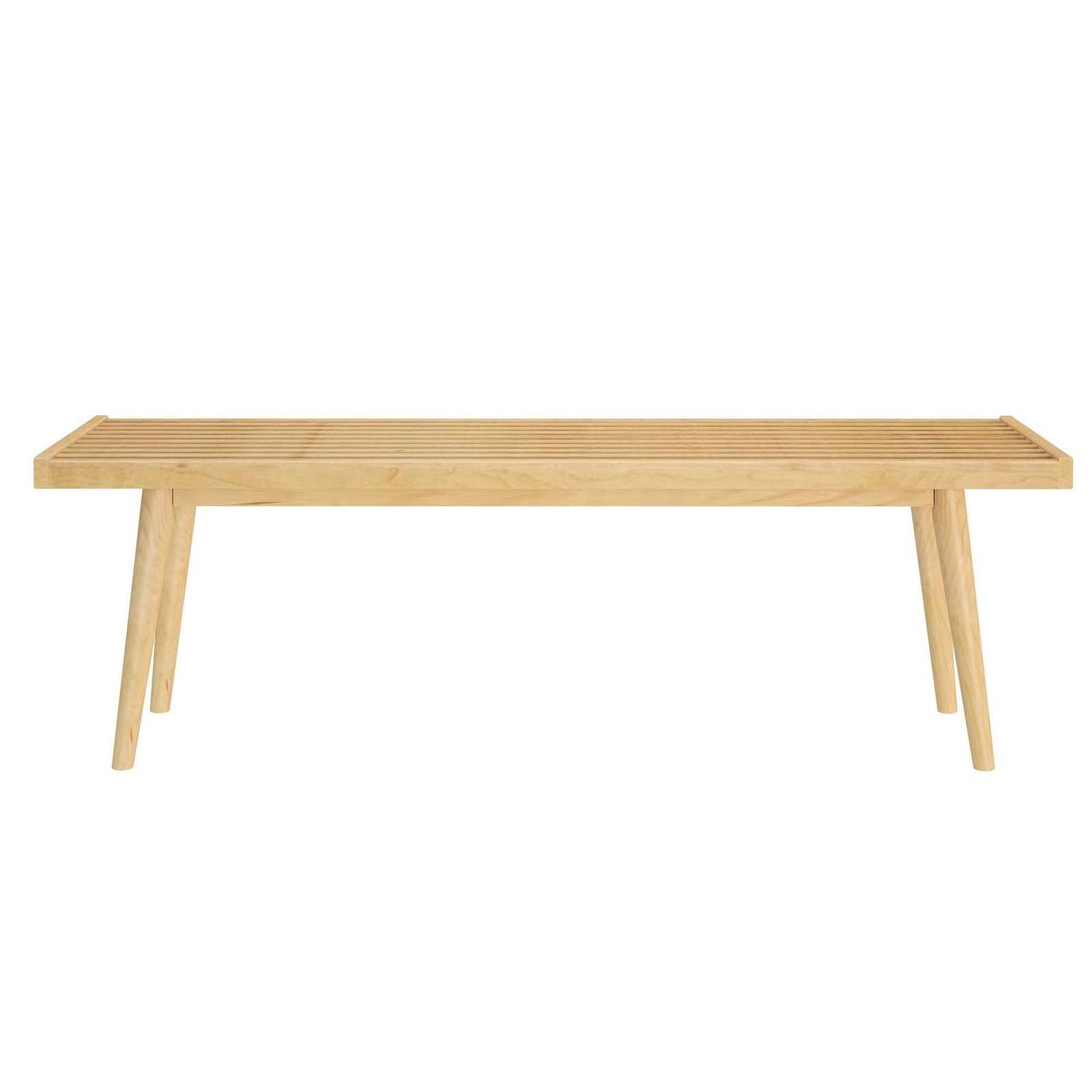 Mid-Century Modern Entryway Bench - 56" - Image 21