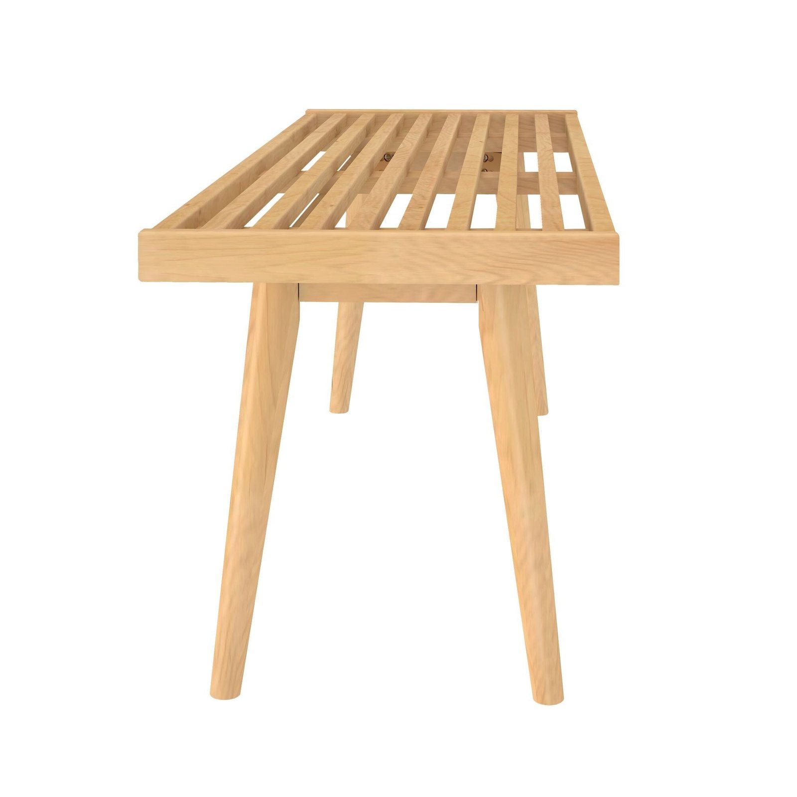 Mid-Century Modern Entryway Bench - 56" - Image 29